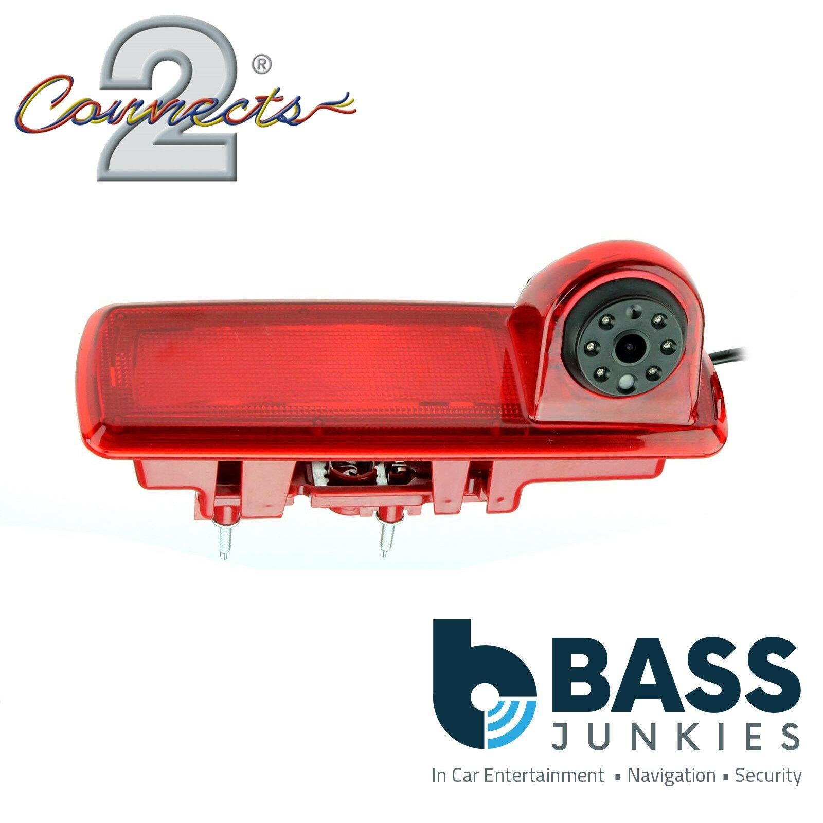 Vauxhall Vivaro 2014 Onwards Van Brake Light Reversing Camera & 5" Screen Kit