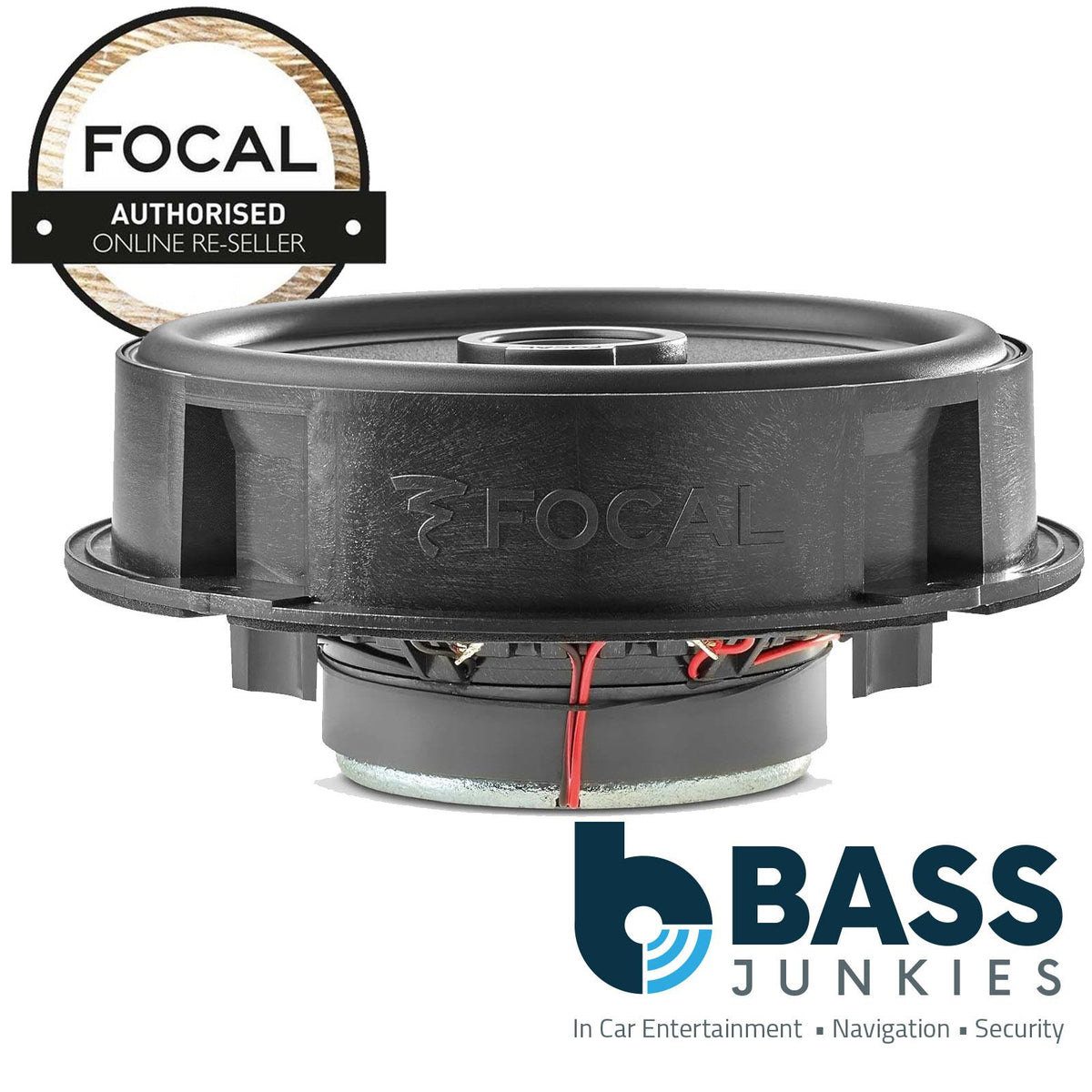 Focal ICVW165 6.5" 240 Watts Coaxial Rear Car Speakers For Volkswagen Golf 5 2003-2008