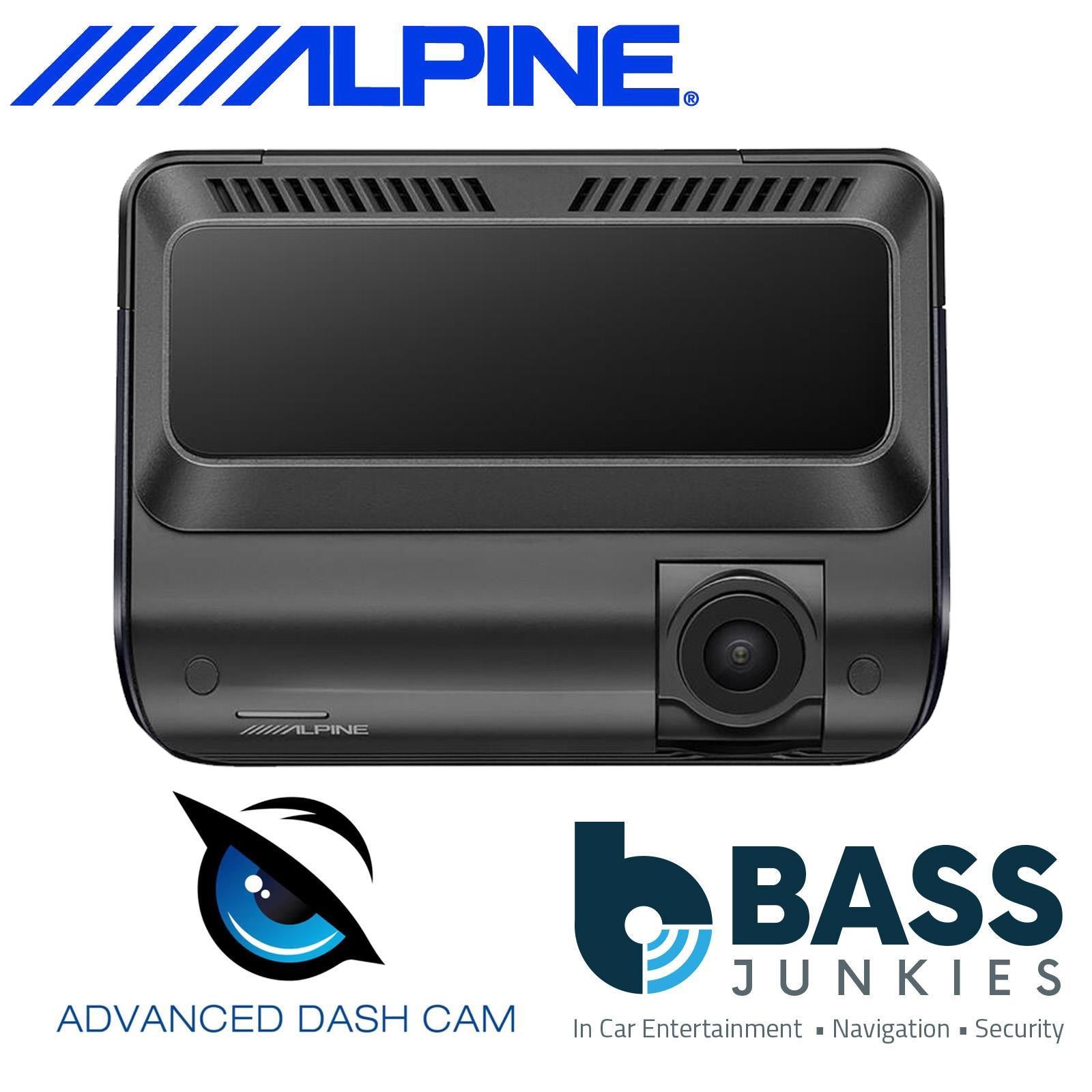Alpine DVR-Q1000 - 2K QHD True HDR 156° Wide-Angle Lens & WiFi Car Dash Cam