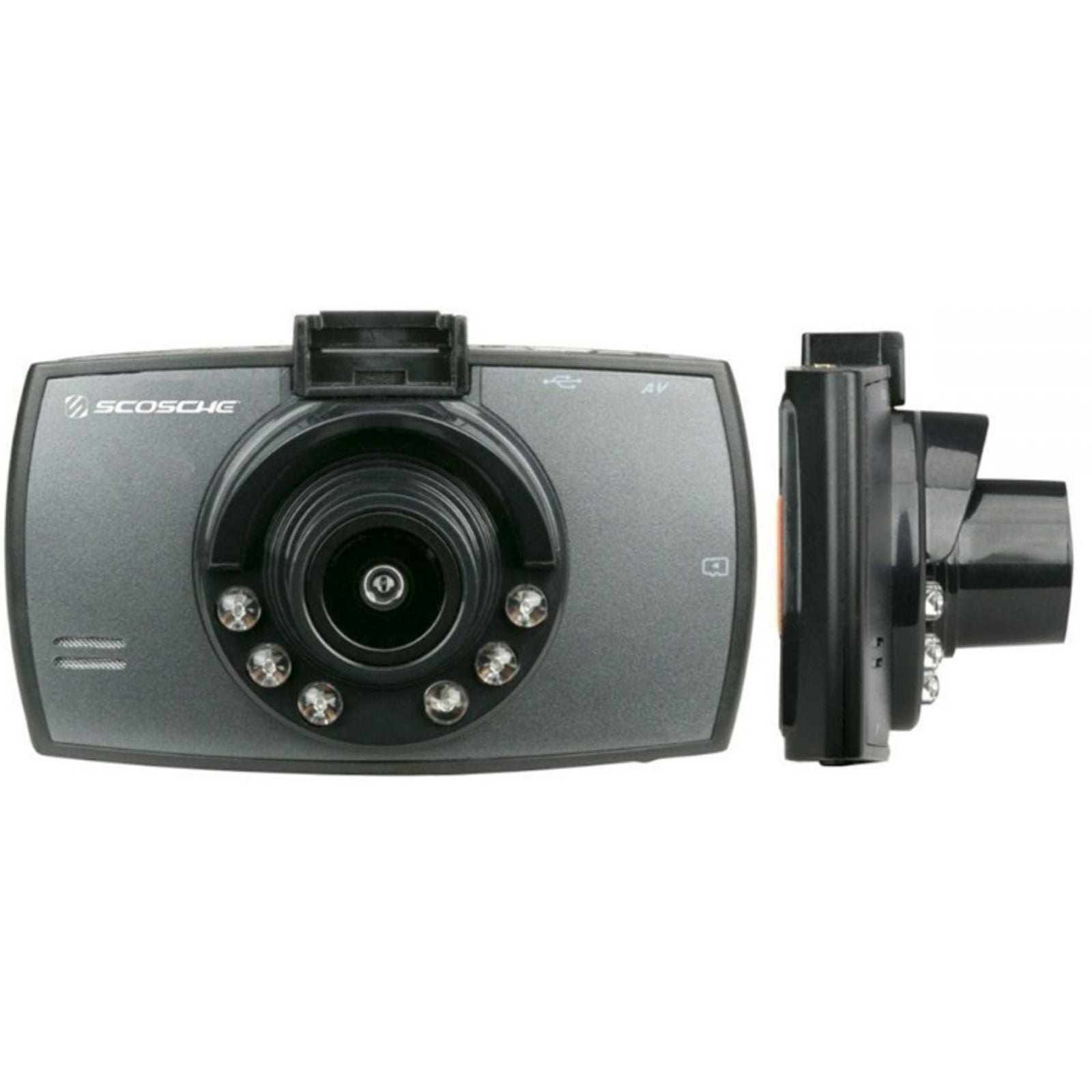 Scosche DDVR2 Car Dash Cam 1080p Night Vision 12v 24v & 8GB SD Card