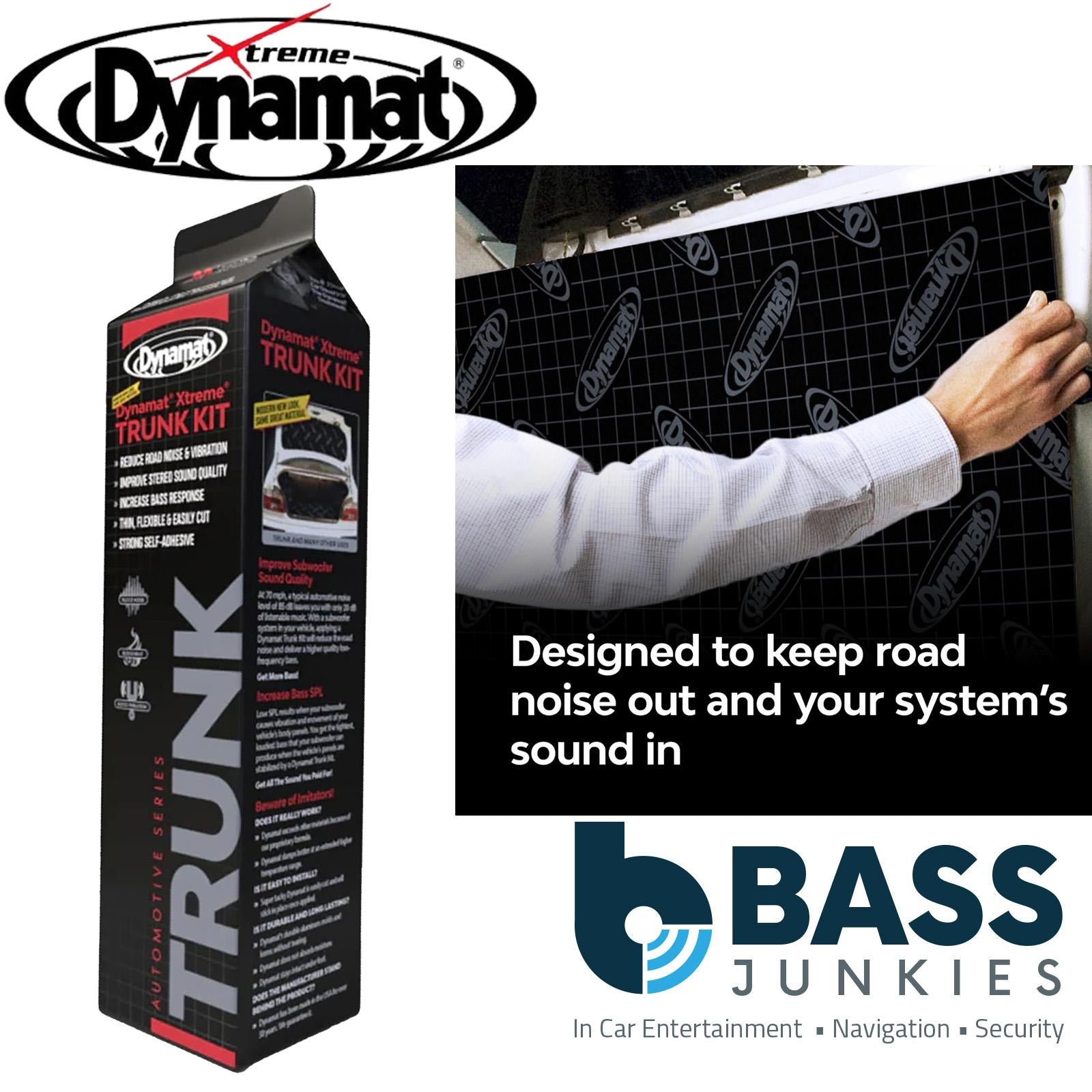 Dynamat DYN19405 - Xtreme Trunk Kit 20 sq.ft 18" x 32" x 5 Sheets Car Sound Deadening Mat