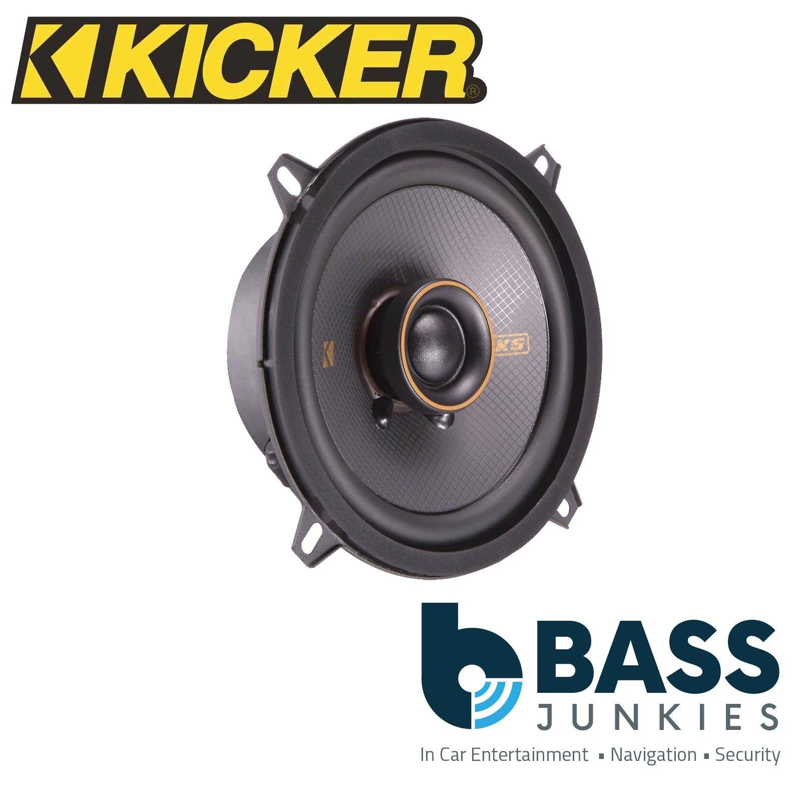 Kicker 51KSC504 - 5.25" 150 Watts 2-Way Coaxial Front Rear Car Door Speakers