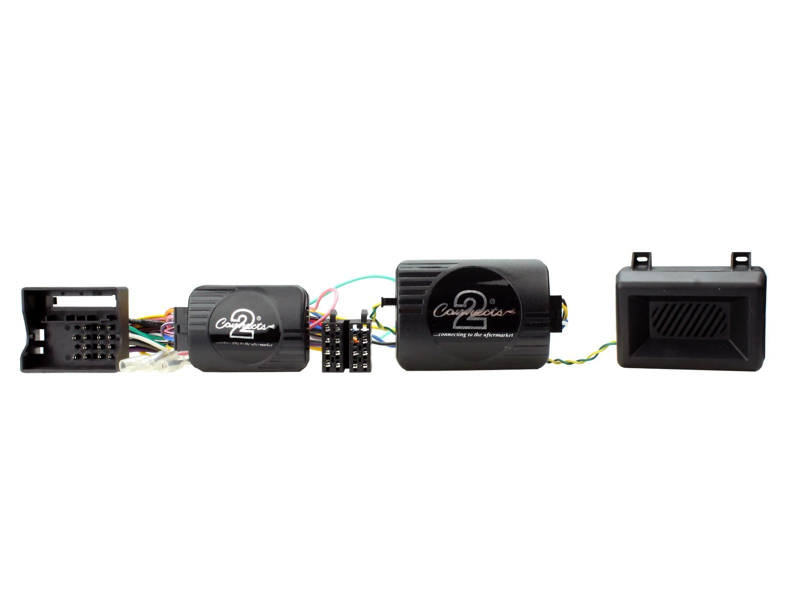 Connects2 CTKBM17 BMW 3 Series E90/ E91/E92/E93 Car Stereo Double Din Fascia & SWC Kit
