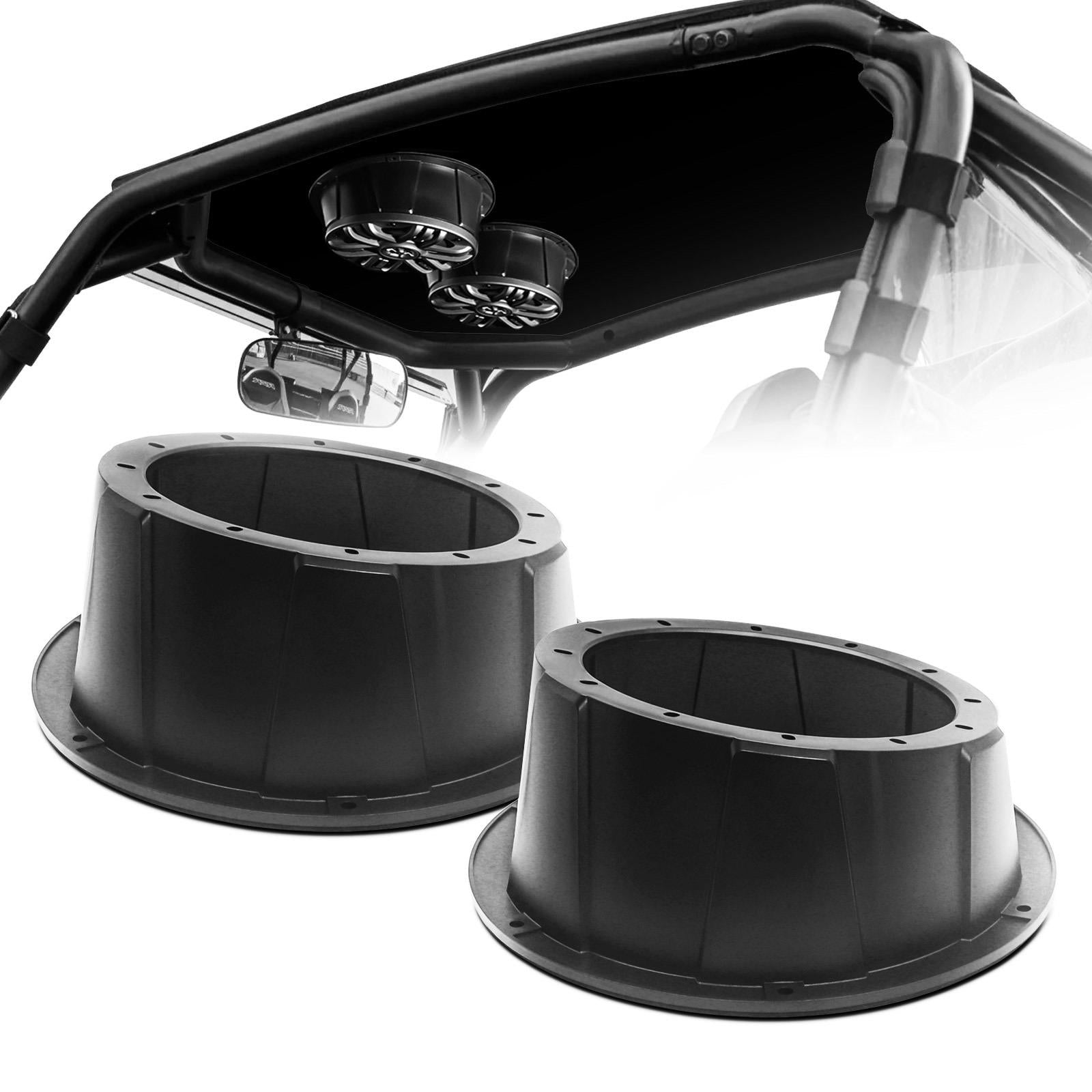 Recoil USP65-B - 6.5" 17cm Black Surface Mount Van Truck Boat Car Speaker Pods