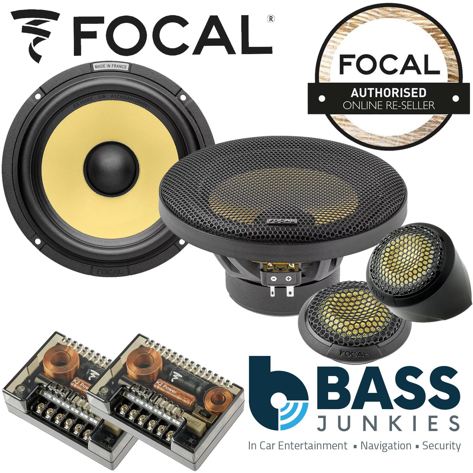 Focal ES165KE ELITE K2 6.5" 17cm 200 Watts Component Car Stereo Door Speakers