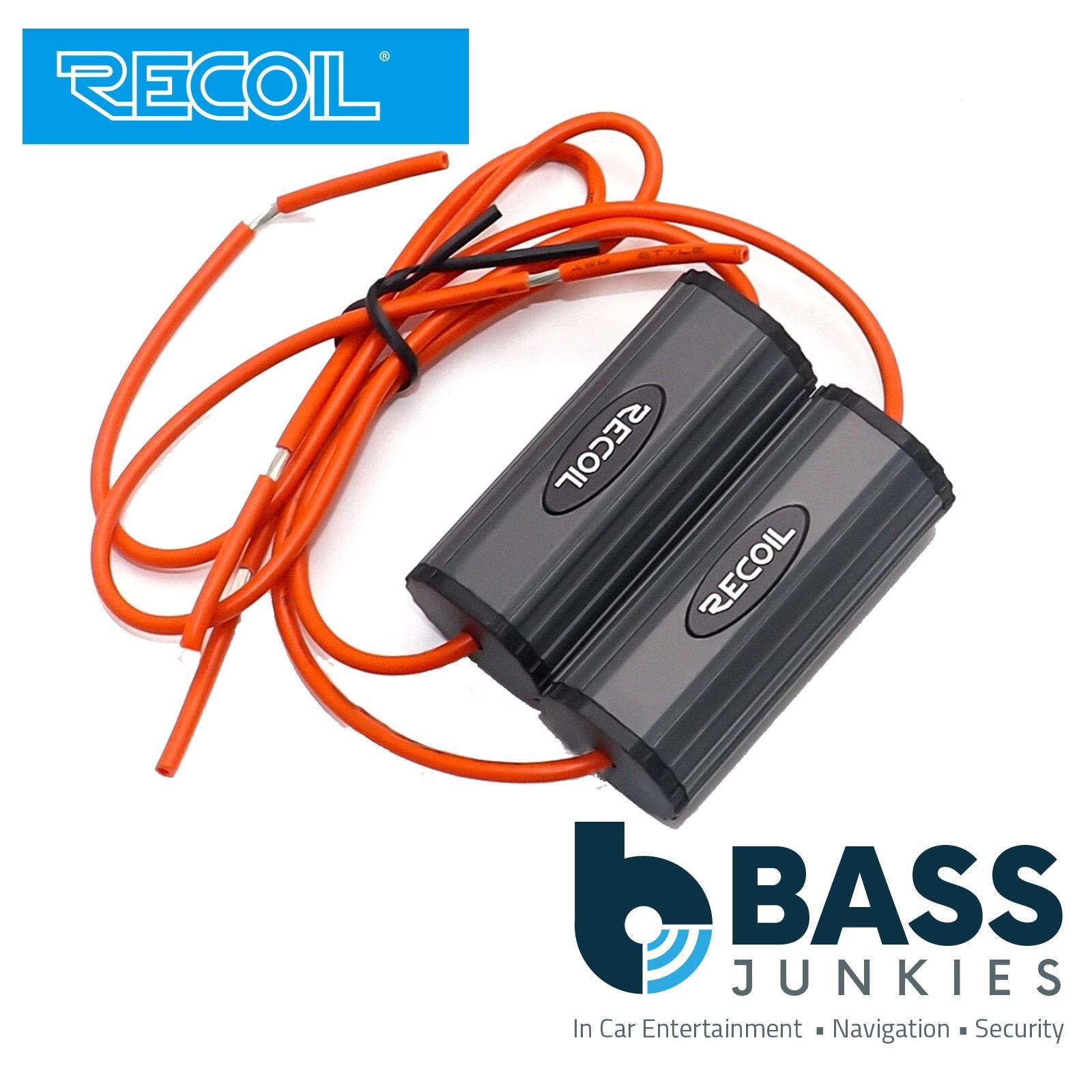 RECOIL BB-4 - 0-1.2kHz Bass Blockers Designed to Protect 4 Inch 10cm Car Speakers