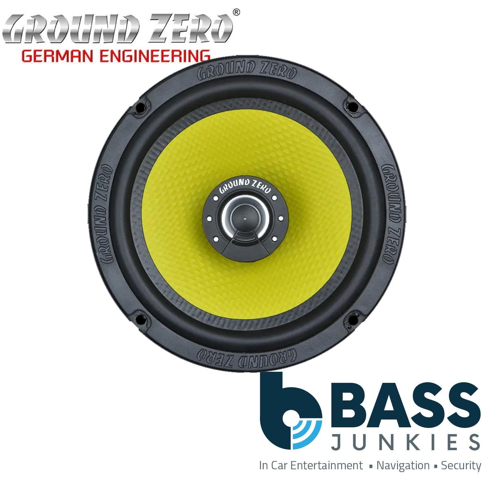 Ground Zero GZTF 6.5X - Titanium Series 6.5" 17cm 260 Watts Car Door Speakers