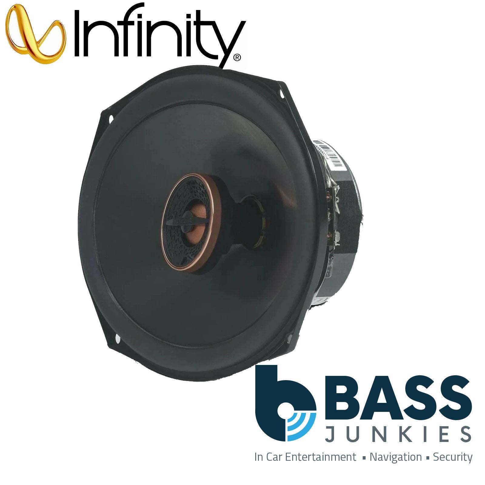 Infinity By Harman REF9632IX - 300 Watts 6"x9" 2-Way Car Shelf Speakers Pair