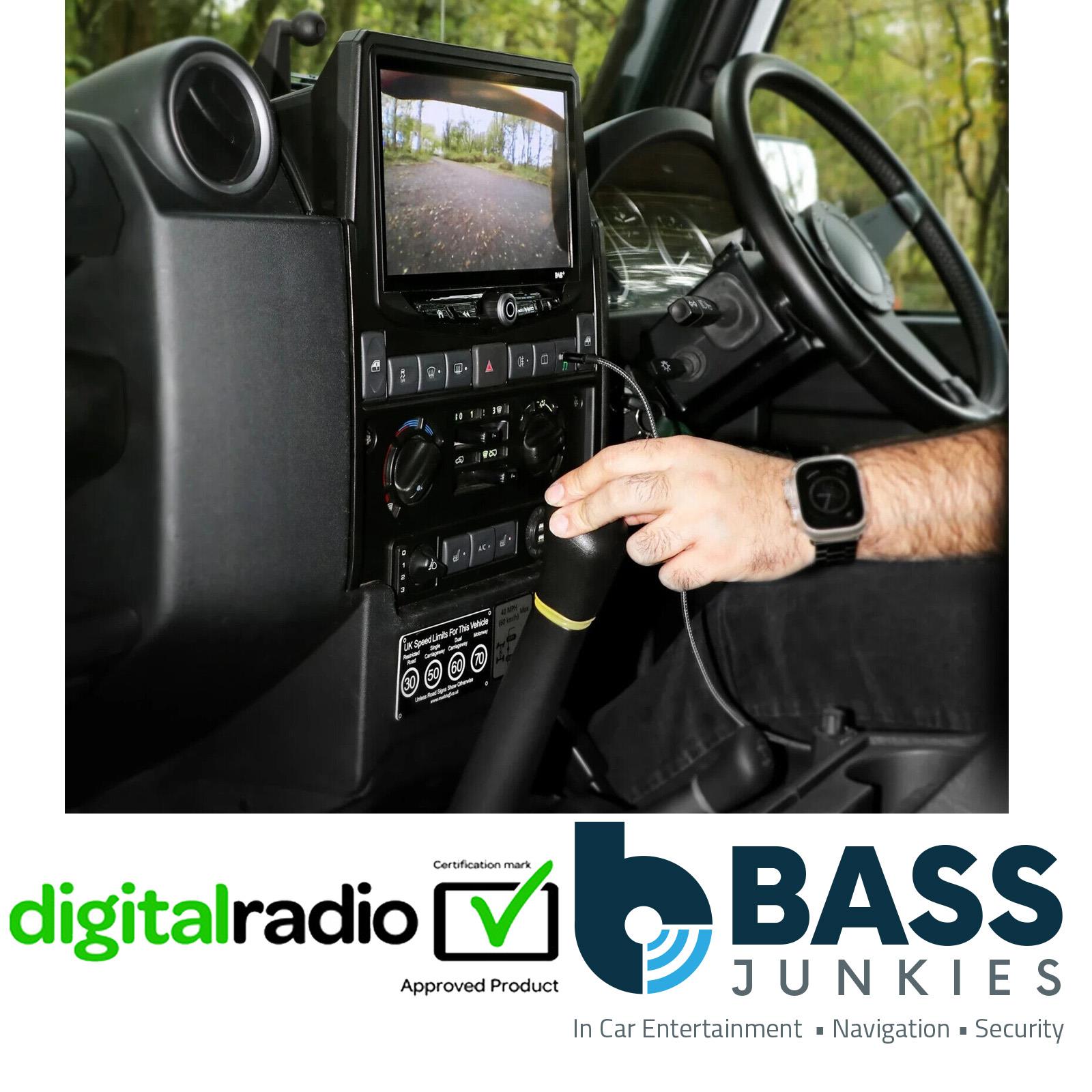 Stinger UN1810E-LR1 - Land Rover Defender 2007- 2016 10″ CarPlay Android DAB HDMI Car AV Screen