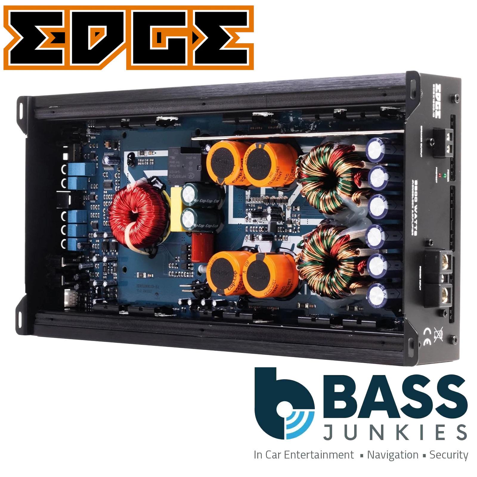 EDGE EDBX1800.1D-E4 - 3600 Watts1800W RMS Car Audio Bass Amplifier