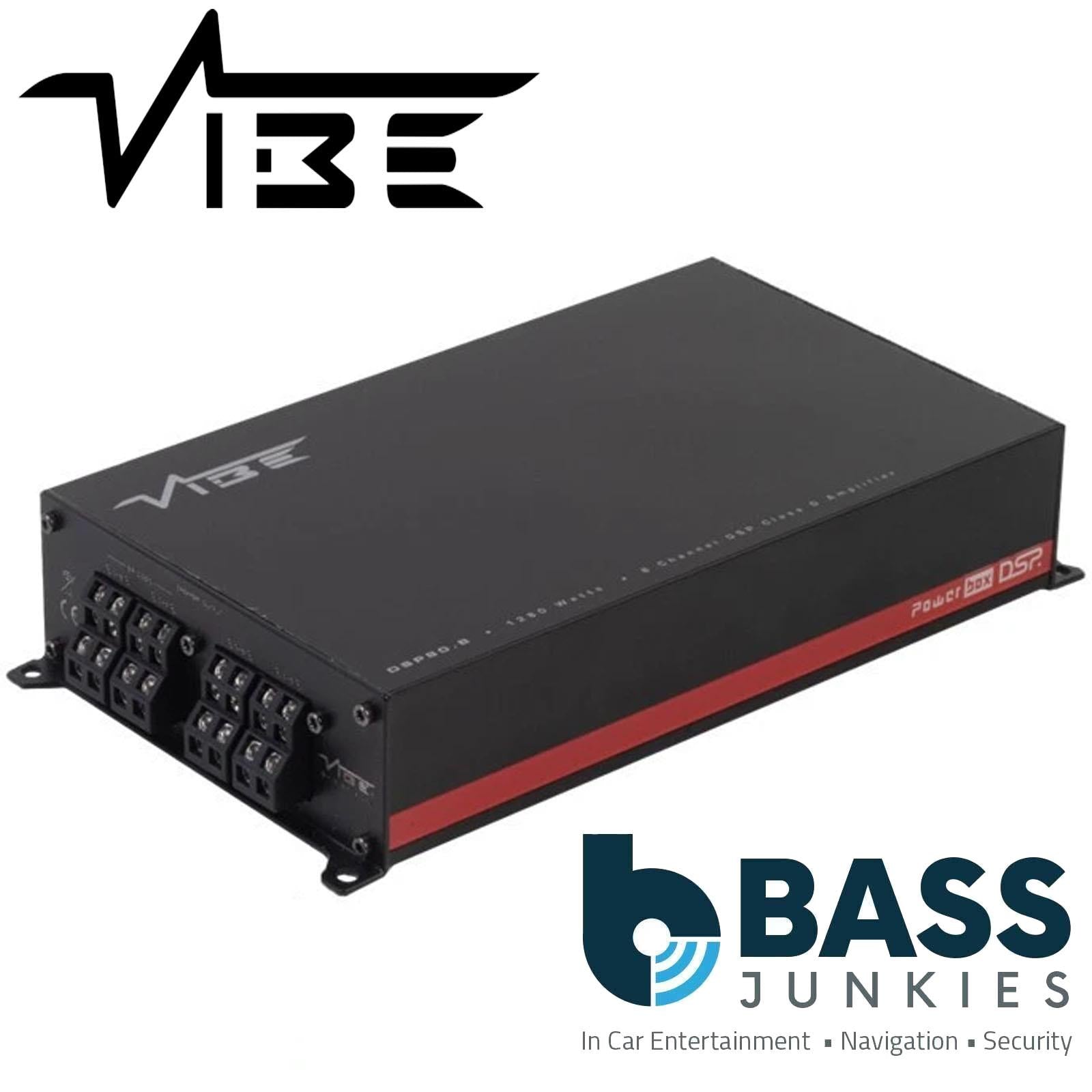 Vibe POWERBOX80.8-10DSP-V3 - 1440 Watts 50Hz 8 Channel DSP Car Amplifier