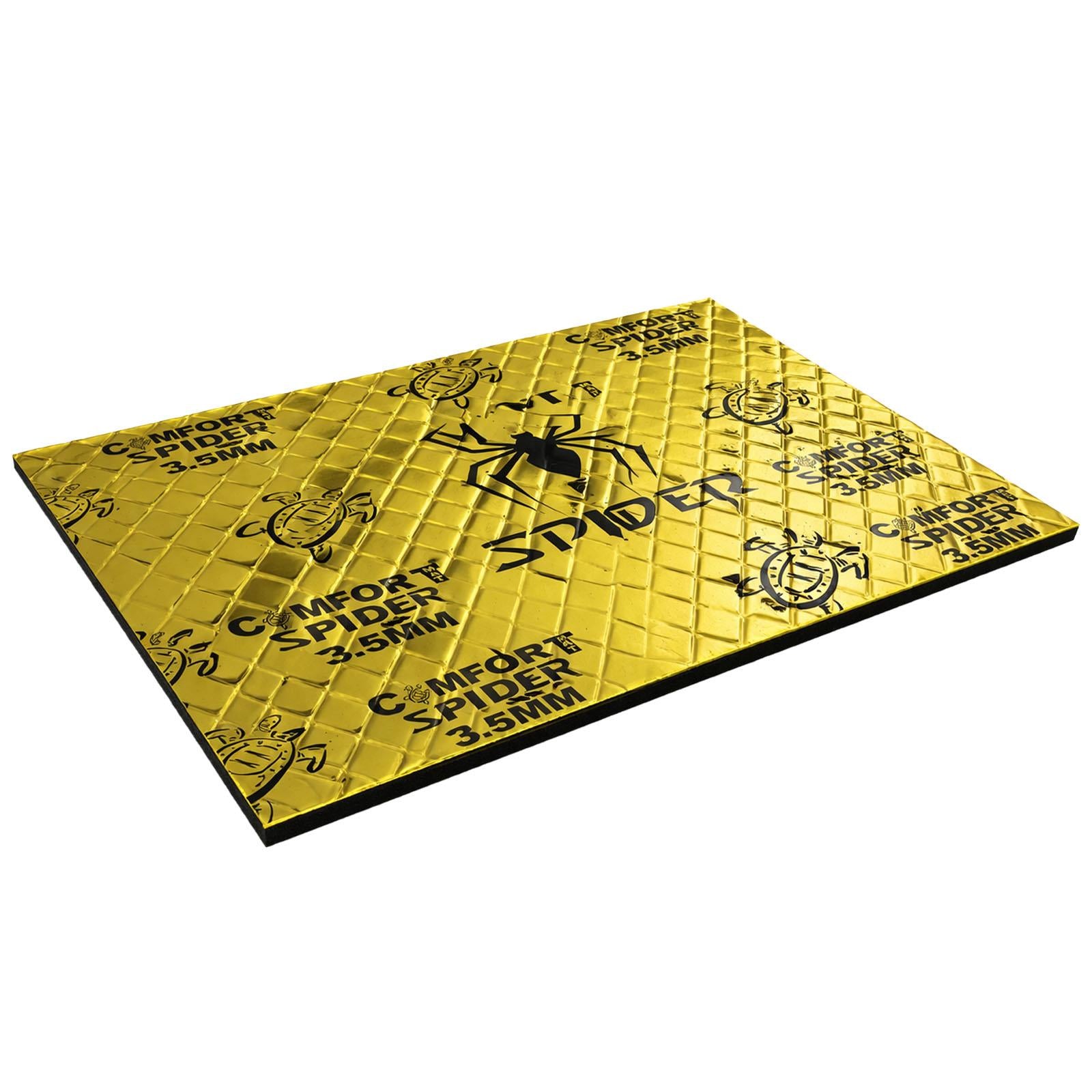 Comfort Spider - 10 Sheets 3.5mm 500x700mm Sound Deadening Mat Kit