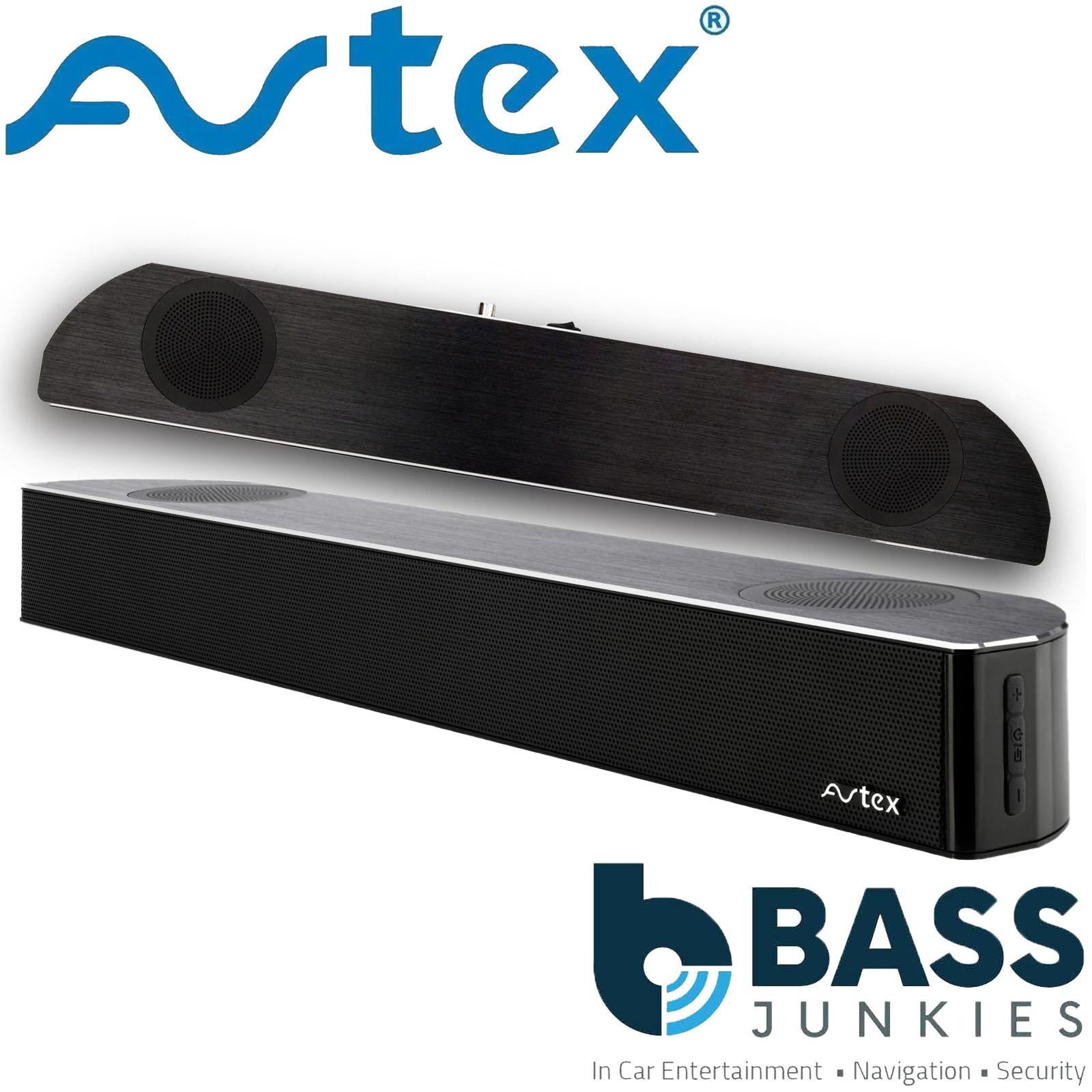 Avtex SB195BT - 12V/24V 2 x 10 Watts Caravan Motorhome Bluetooth TV Soundbar