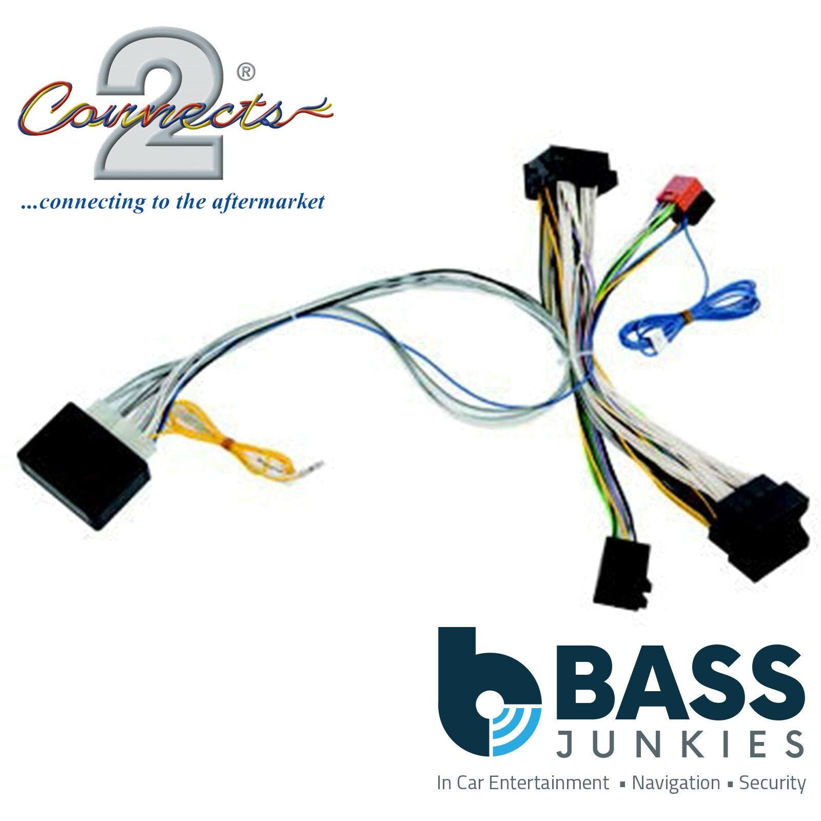 Connects2 CT10ST04 Seat Parrot SOT T-Harness Wiring ISO Lead