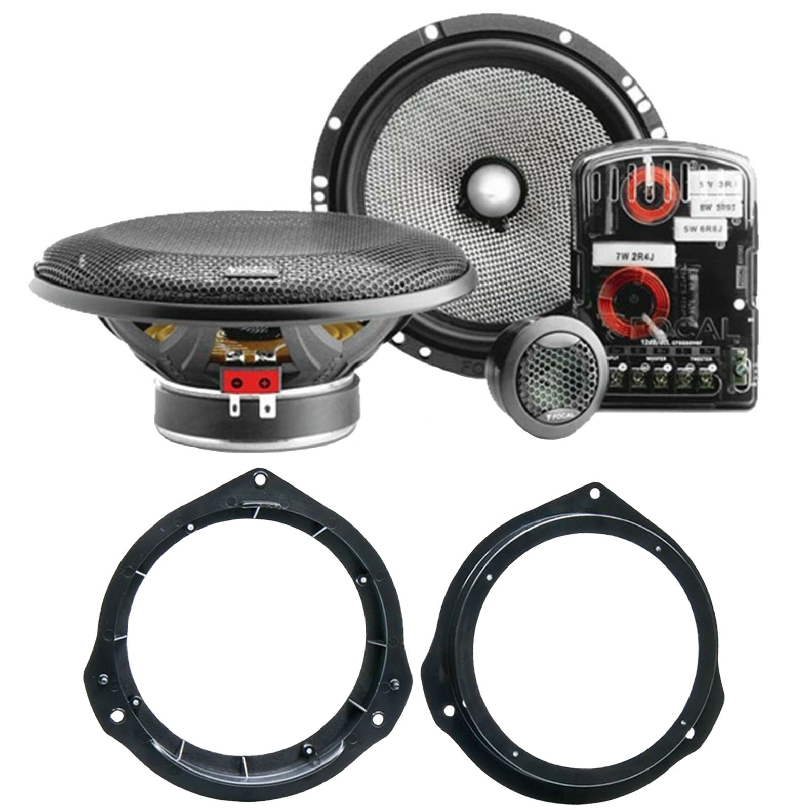 Mercedes C-Class 2007 On Focal Access 240 Watts Component Rear Car Speakers