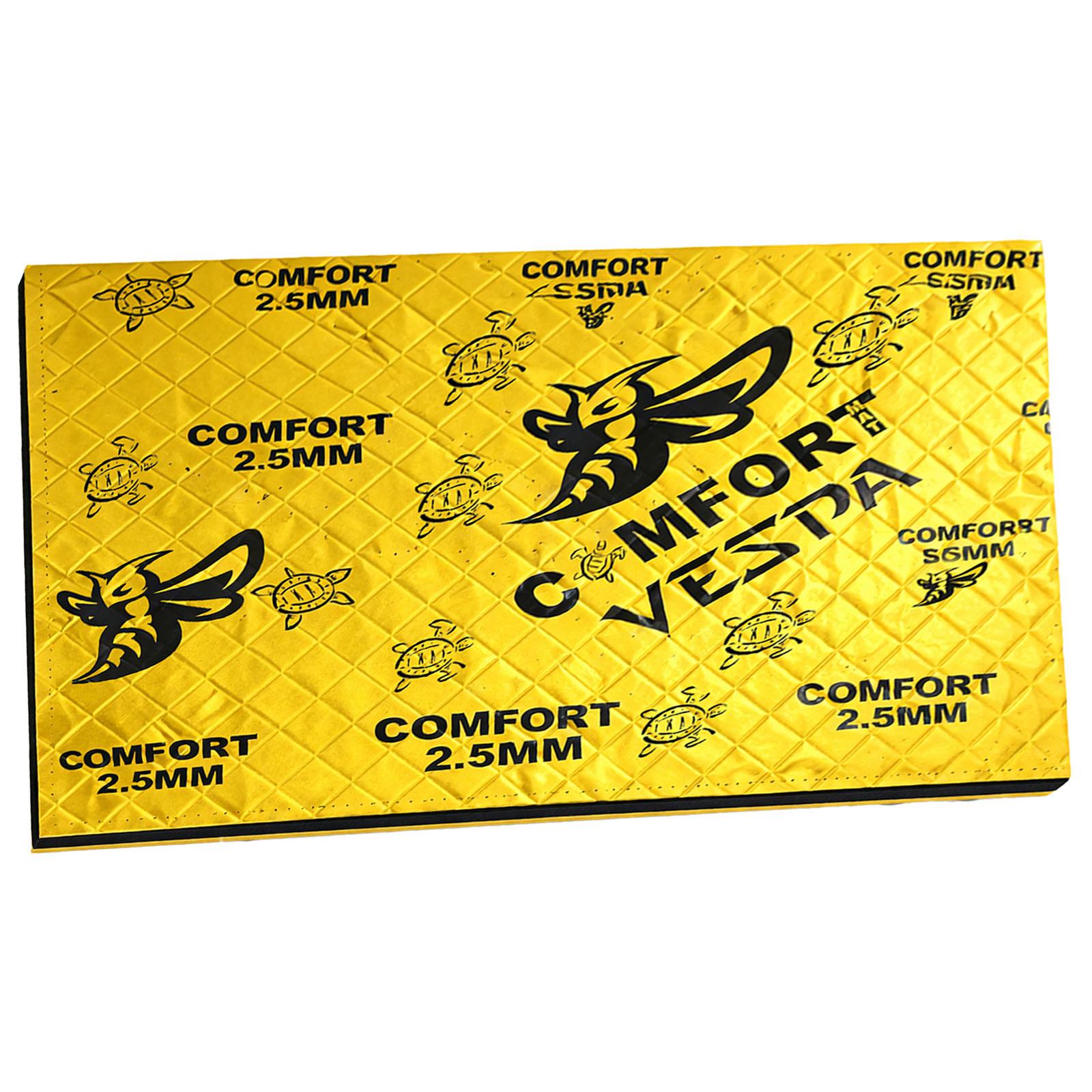 Comfort Vespa - 10 Sheets 2.5mm 500x700mm Sound Deadening Mat Kit