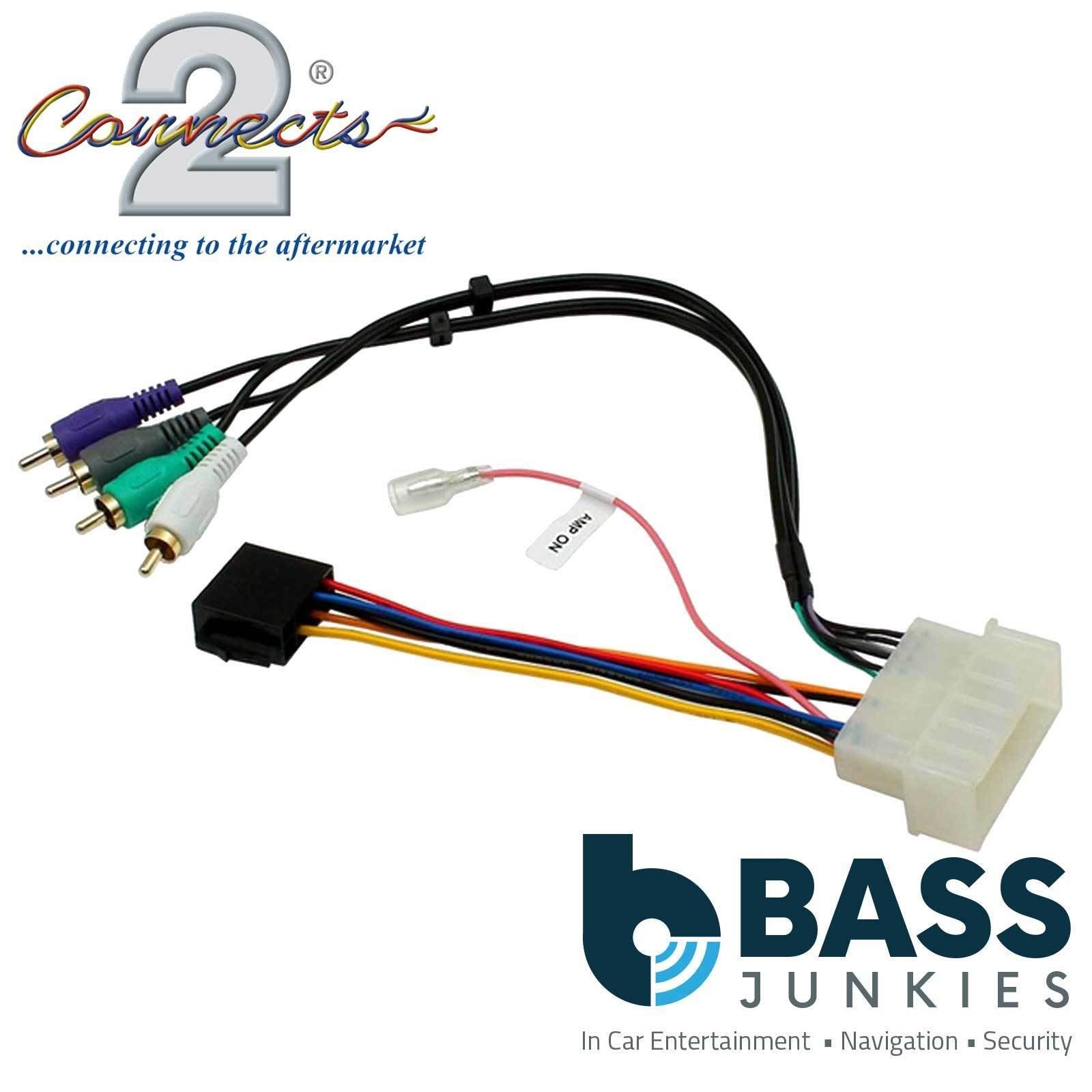 Connects2 CT20HY07 - Hyundai Santa-Fe 2006 - 2009 ( Amplified Vehicles ) Car Stereo ISO Wiring Harness Adaptor Lead