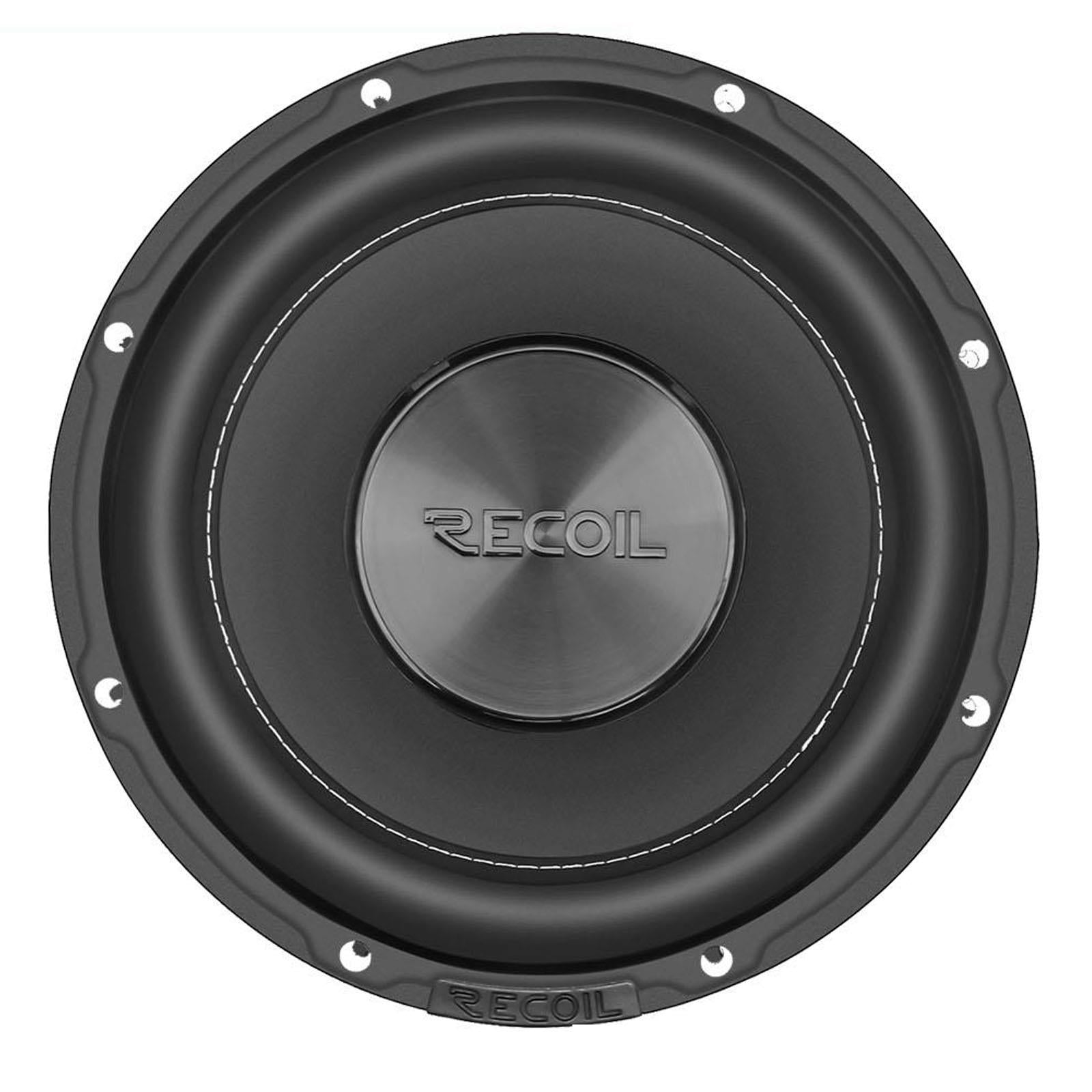 Recoil RW12D4 - 600 Watts 12" Inch 30cm Dual Voice Coil 4-Ohm Car Sub Subwoofer