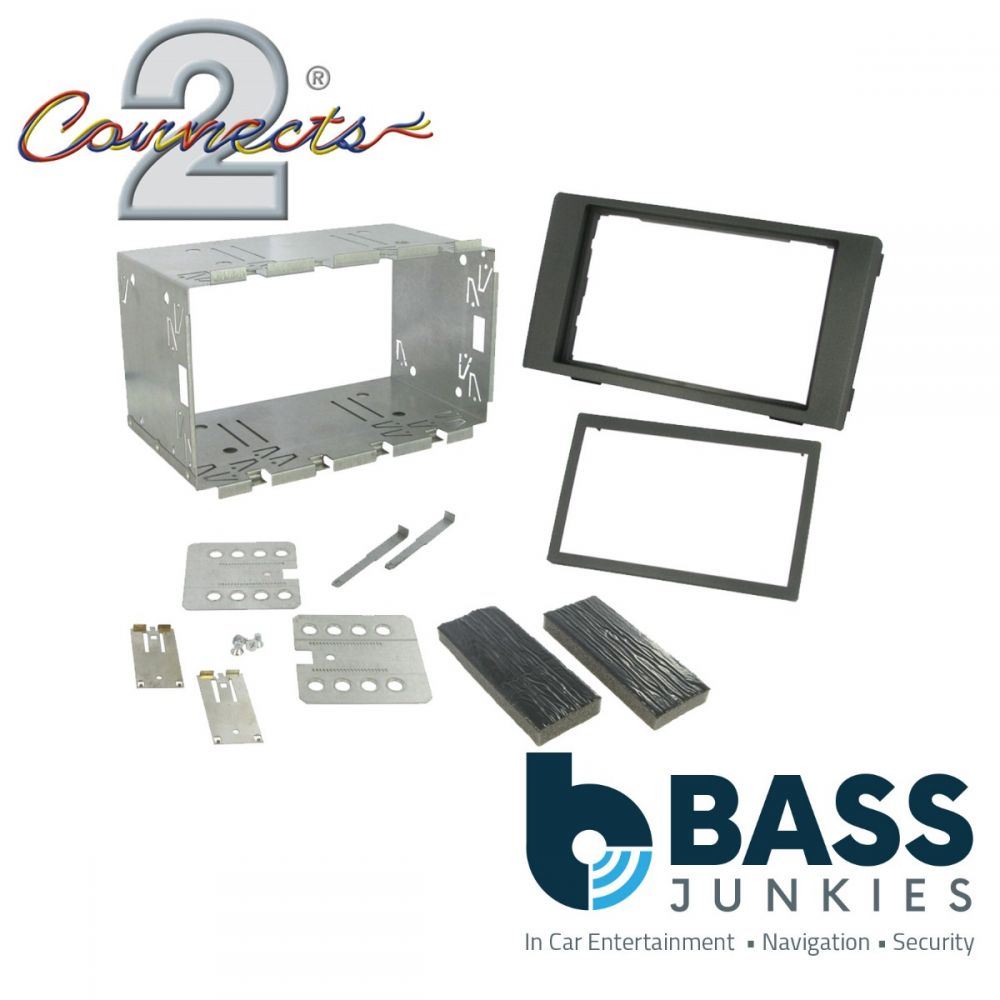 Connects2 CT23IV03 Iveco Daily 2007 - 2014 Car Stereo Double Din Fascia Panel (Dark Grey)