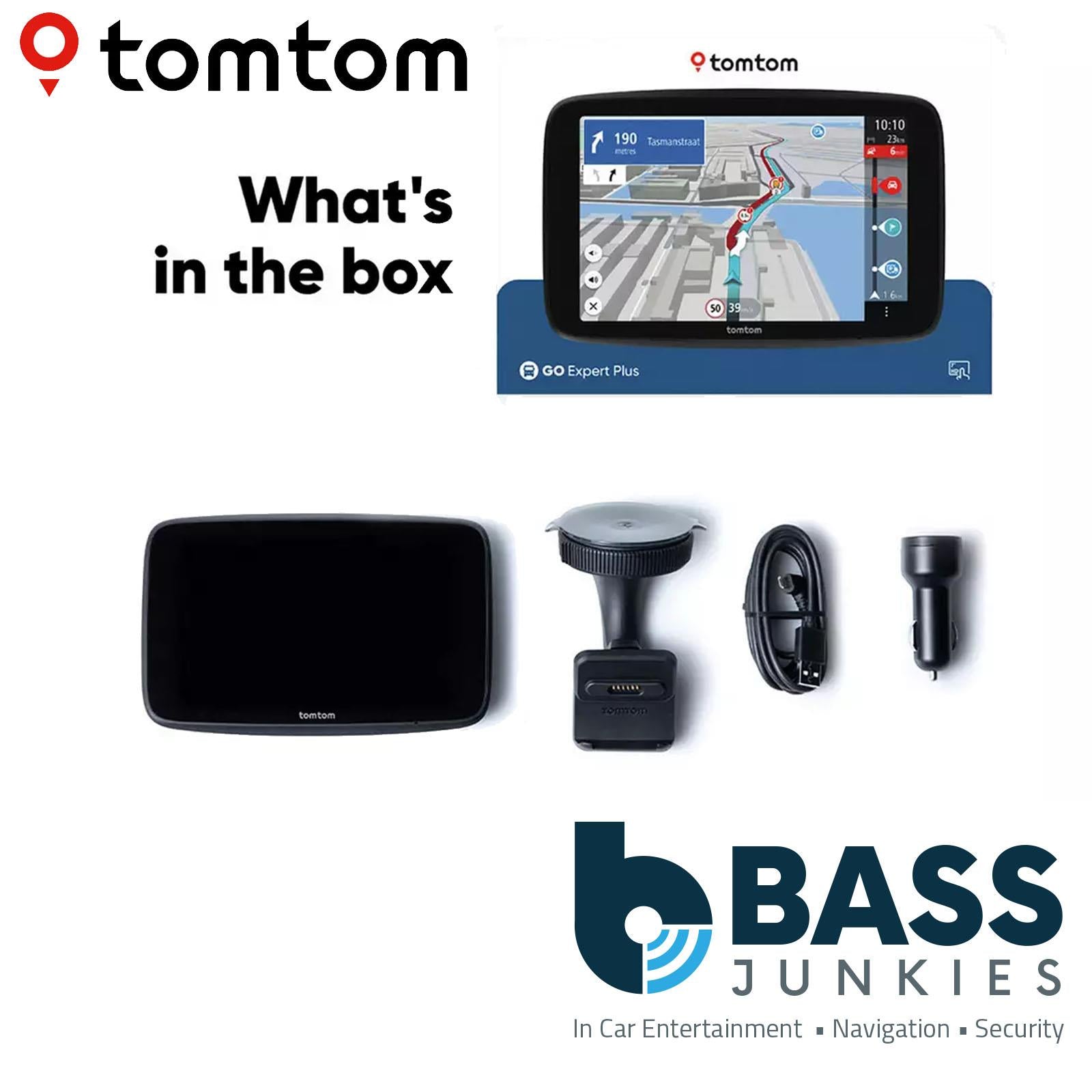 TomTom GO Expert Plus 6" HGV Truck GPS Sat Nav Portable Navigation Europe WiFi