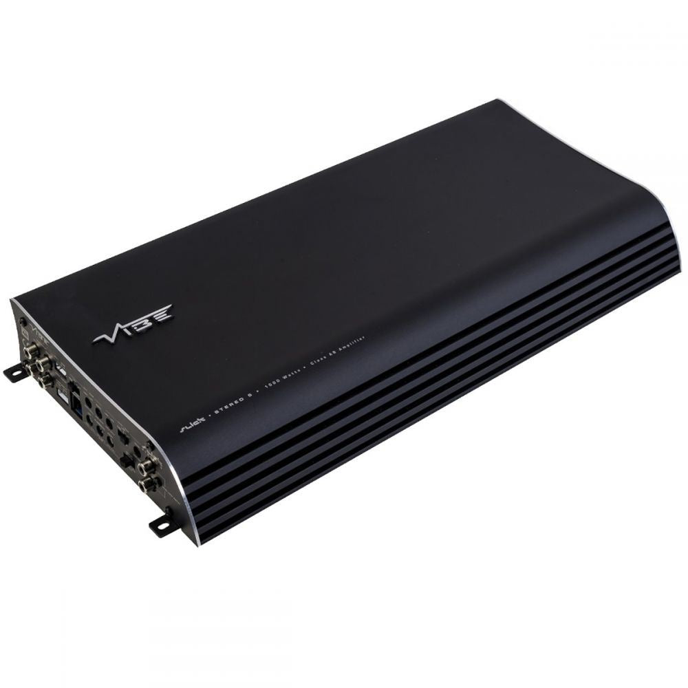 Vibe Slick SLICKCH5-V2 1400 Watt 5 Channel Bridgeable Car Audio Amplifier