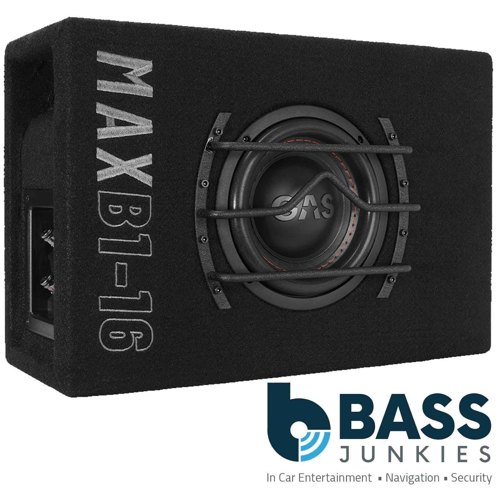 Gas MAX B1-16 - 800 Watts 6.5 Inch 16.5cm Vented Enclosure Car Subwoofer