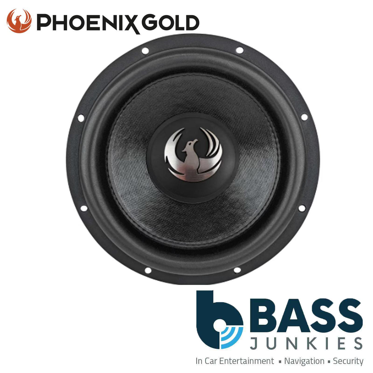 Phoenix Gold ZP12D4 12" Dual 4-Ohm Street Bass Subwoofer 4500W MAX