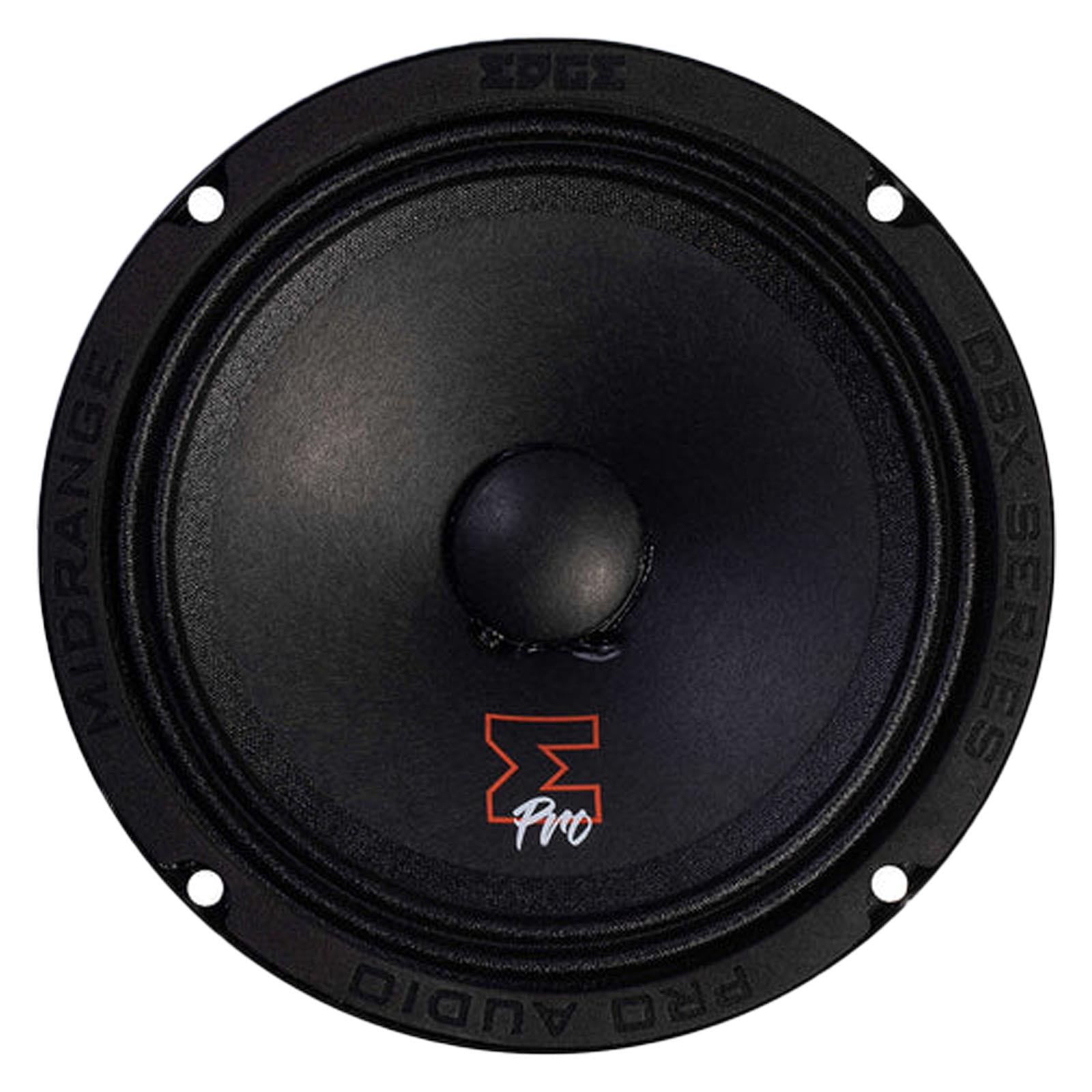 Edge EDBXPRO6-E2 - 6.5" 700 Watts 2-Way Coaxial Front Rear Car Door Speakers