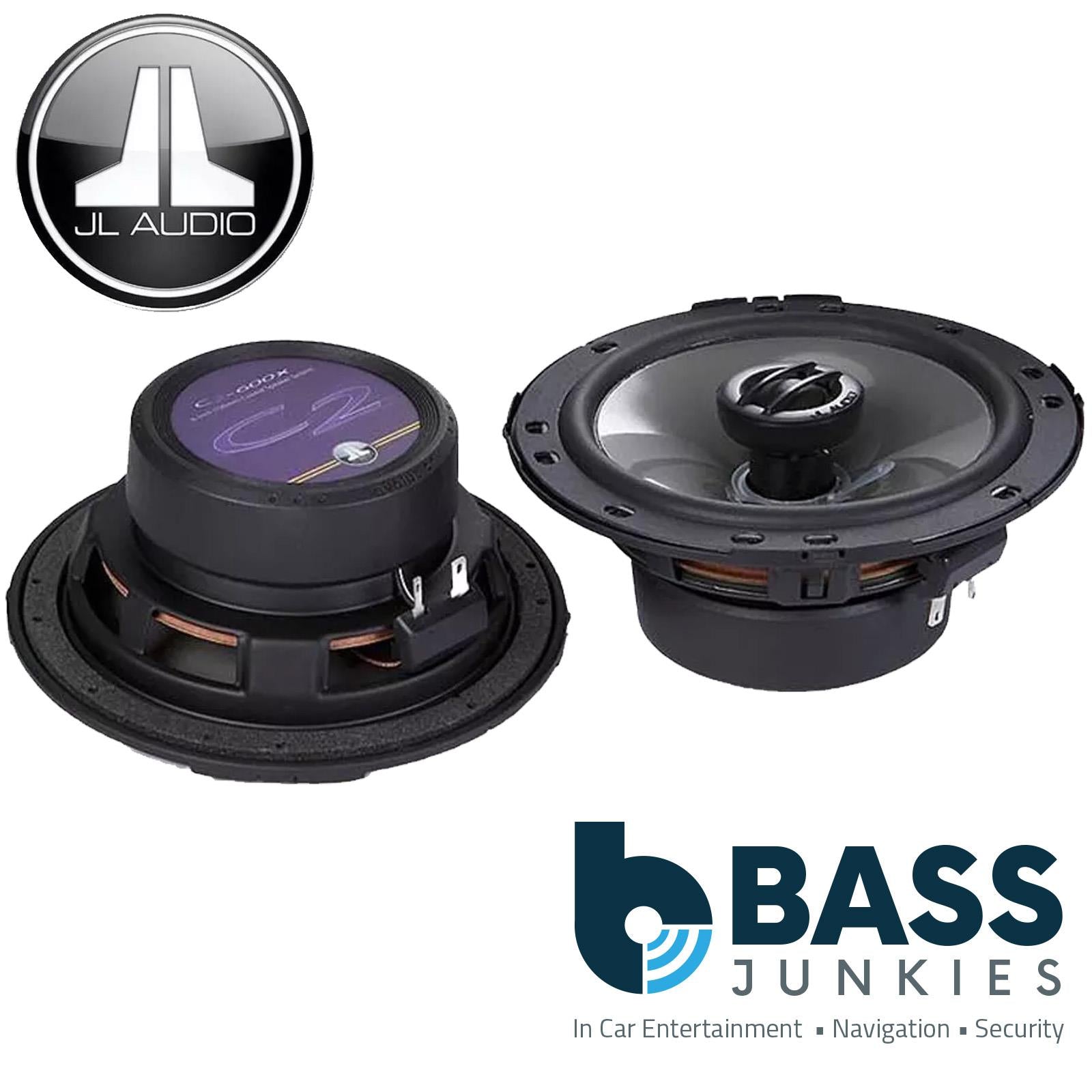 JL Audio C2-600X - 16cm 6" 240 Watts 2 Way Coaxial Door Parcel Shelf Car Speakers pair