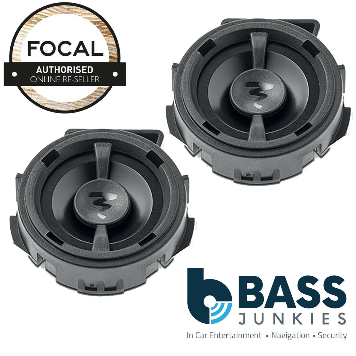 Focal IST3Y100 4" 160 Watts Coaxial Car Speakers For Tesla Model 3 2017 Onwards