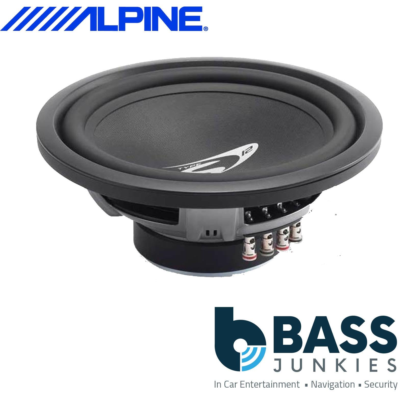 Alpine SWS-1243D 12" Inch 30cm 900 WATTS Dual Voice DVC Car Sub Bass Subwoofer