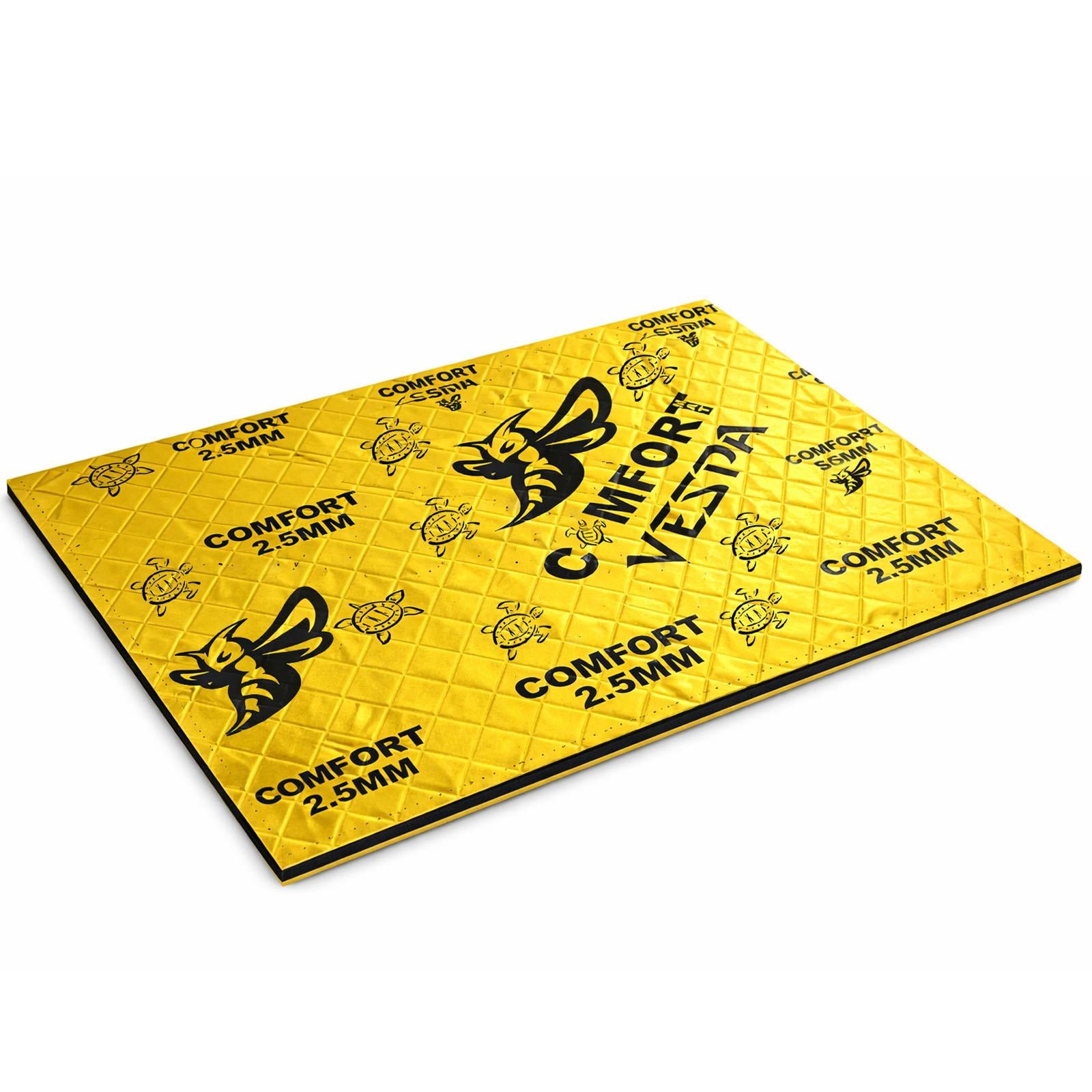 Comfort Vespa - 10 Sheets 2.5mm 500x700mm Sound Deadening Mat Kit