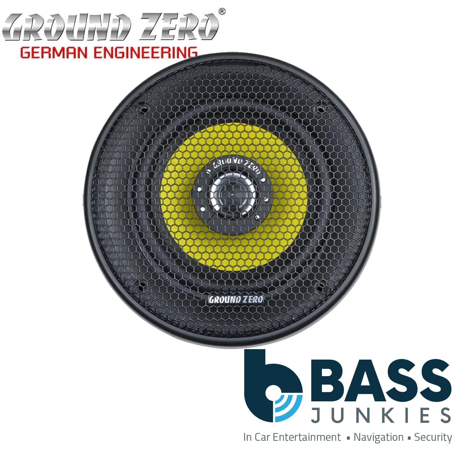 Ground Zero GZTF 5.2X - 220 Watts 13cm 130 mm 5″ Inch 2-way Car Door Speakers