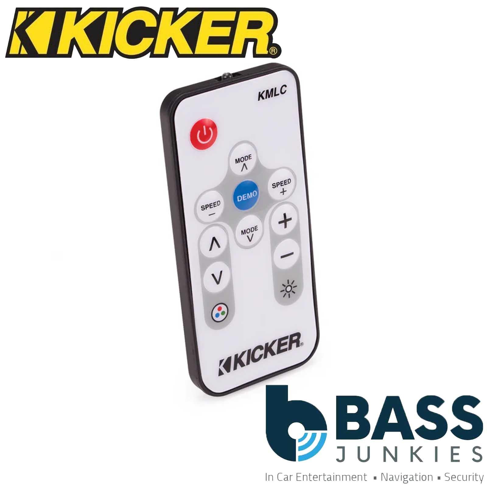 Kicker KMLC - Marine RGB LED Lighting Remote Controller & Receiver Module