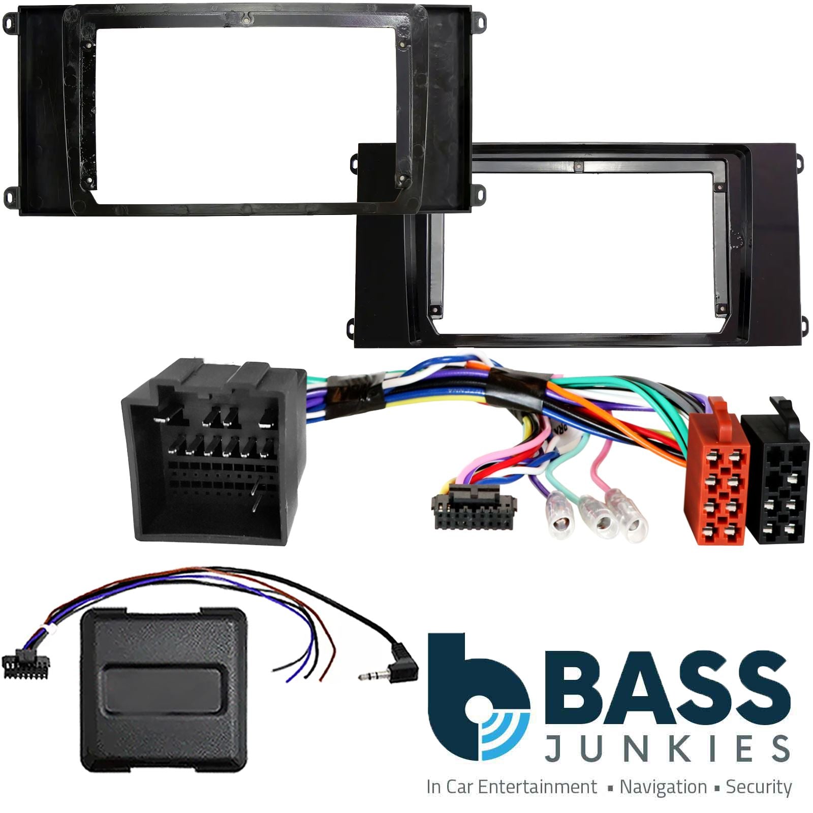 Kenwood 9" CarPlay Android Car Stereo Kit For Ford Transit Piano Black 2021 On