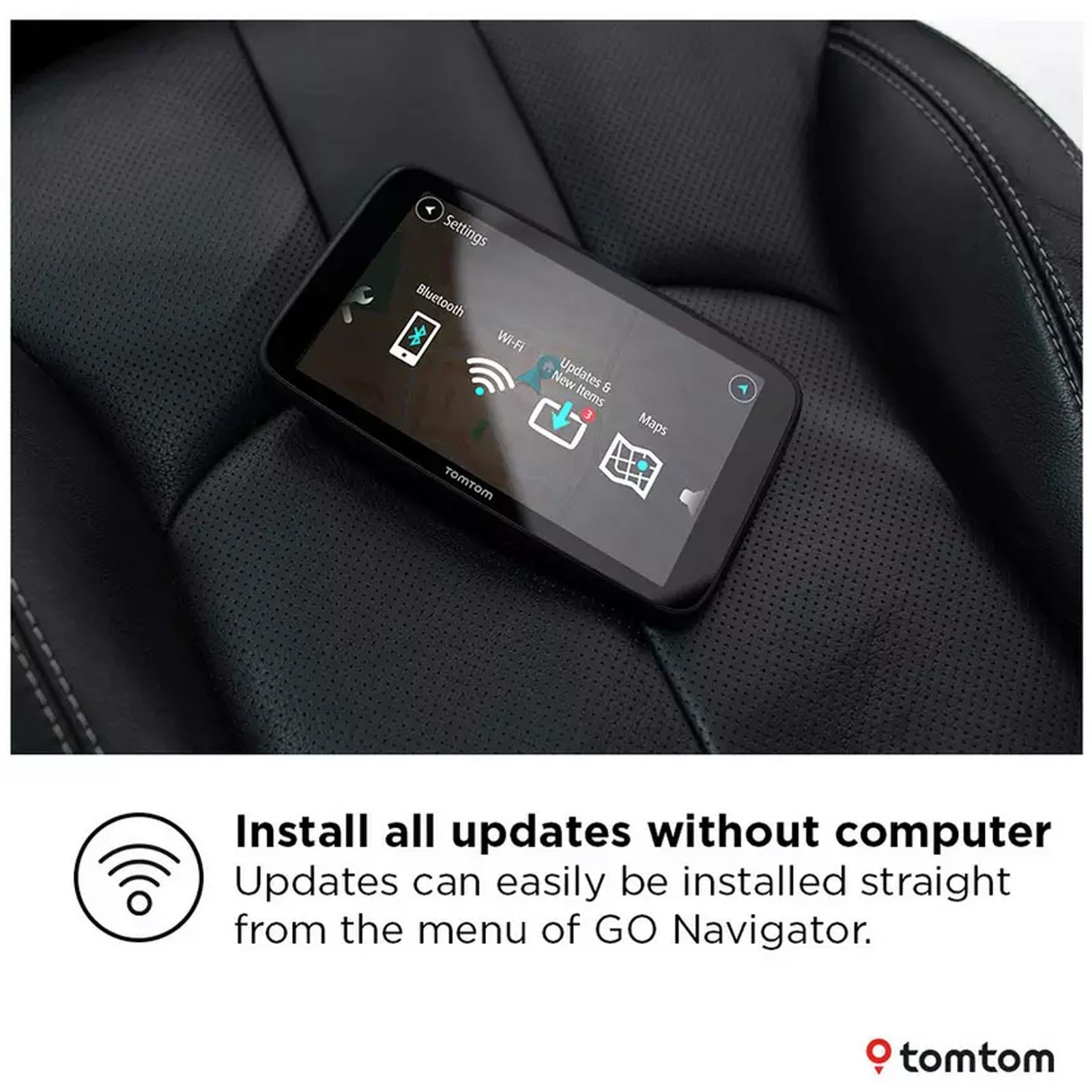 TomTom GO 6 Inch GPS Navigation Sat Nav Touchscreen Portable Car Navigator