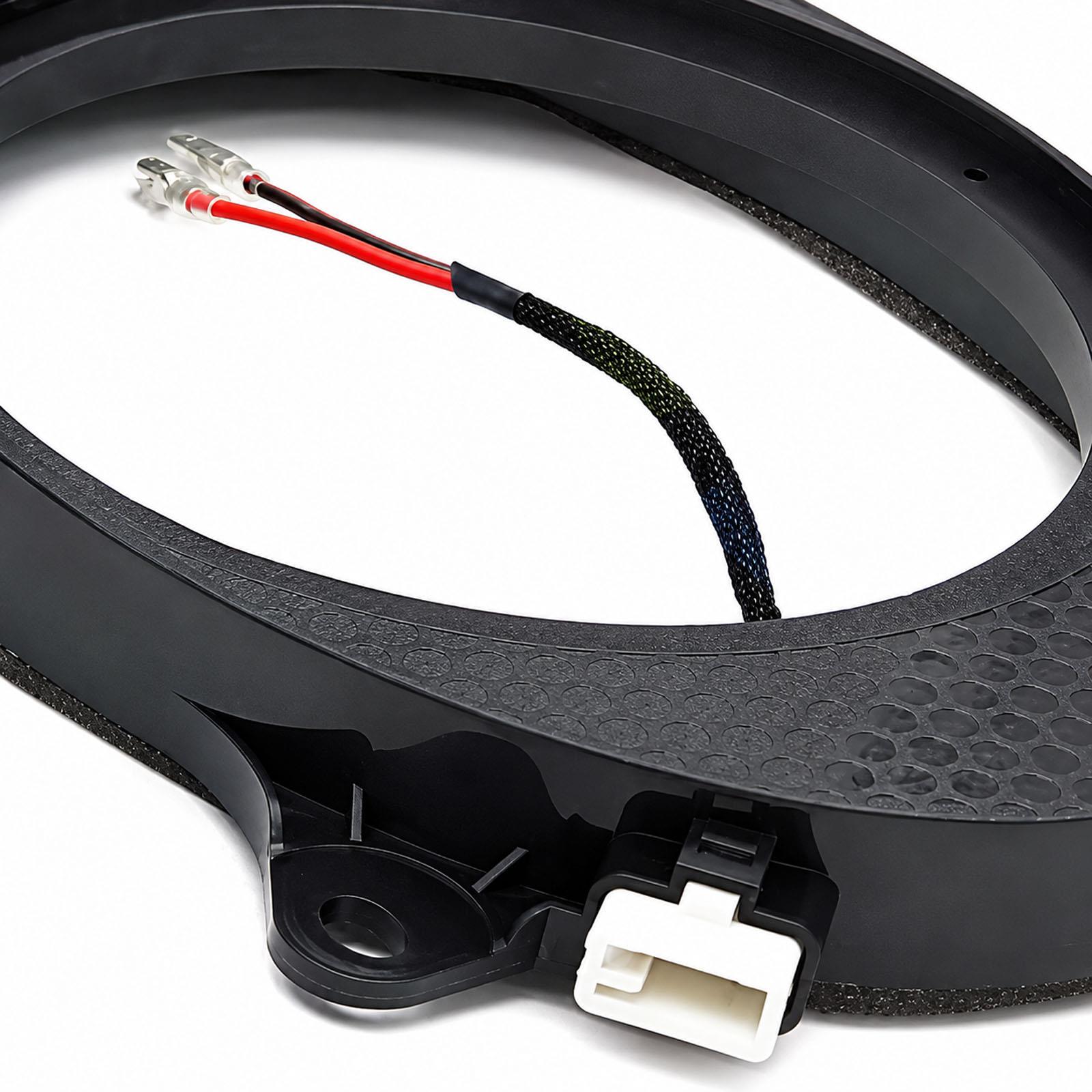 6.5" - 6.75" Direct-Fit Speaker Adapter Brackets for Select Toyota Vehicles