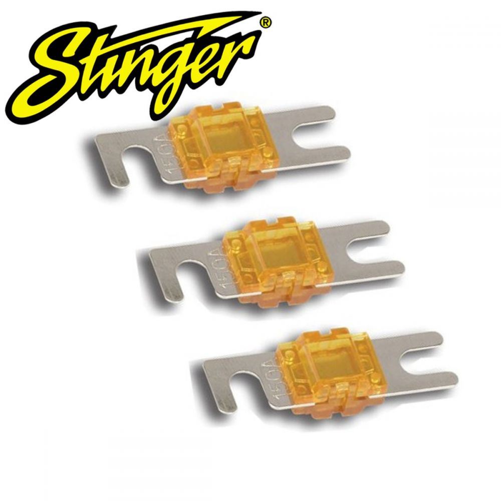 Stinger SPF5850 Shoc-Krome 50 AMP MIDI Fuses 3 Per Pack