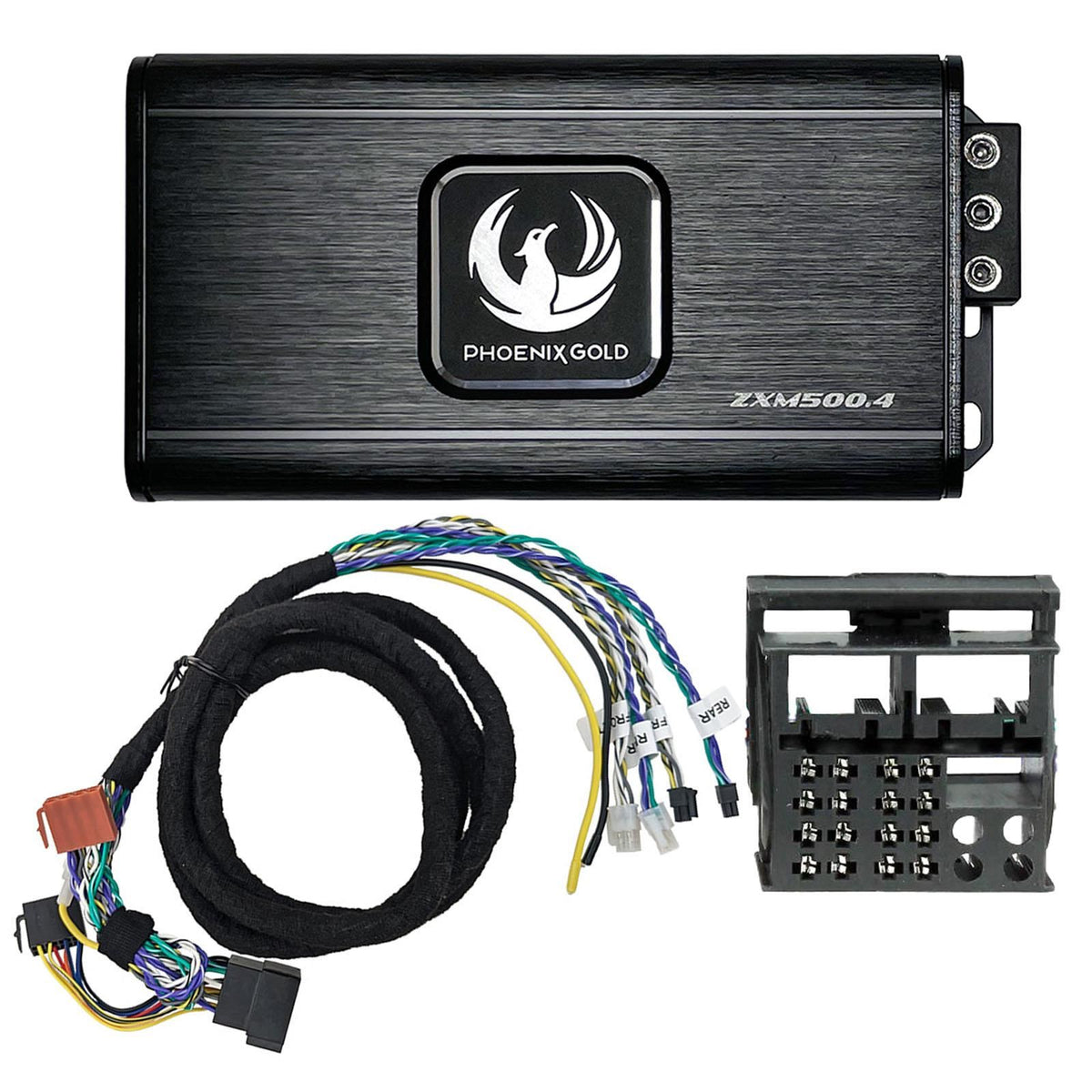 Phoenix Gold ZXMPVW2 500 Watts 4 Channel Plug & Play Car Amplifier Kit To Fit Volkswagen Passat B6 2005-2010