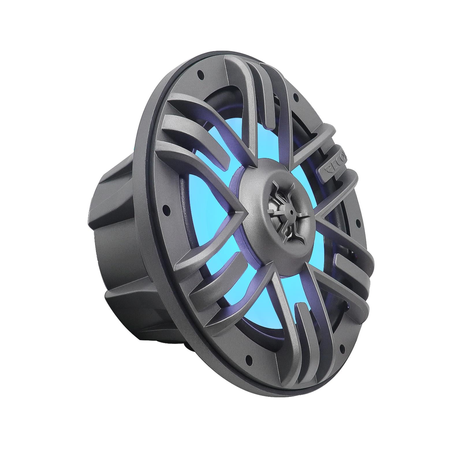 Recoil M1-65 - 6.5" 17cm Marine Boat Outdoor Speakers with Built-in RGB LED Pair