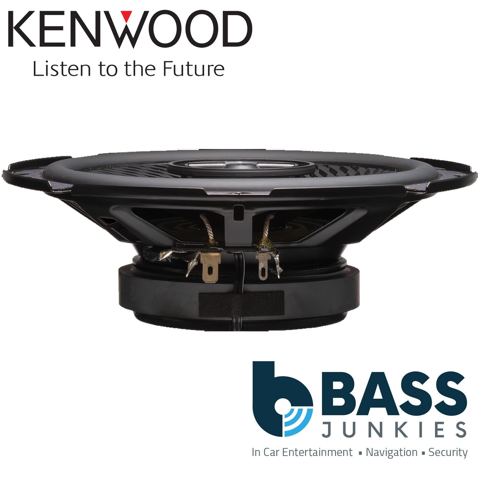 Kenwood KFC-PS1797 - 700 Watts Pair 17cm 6.5" Coaxial Door Shelf Car Speakers