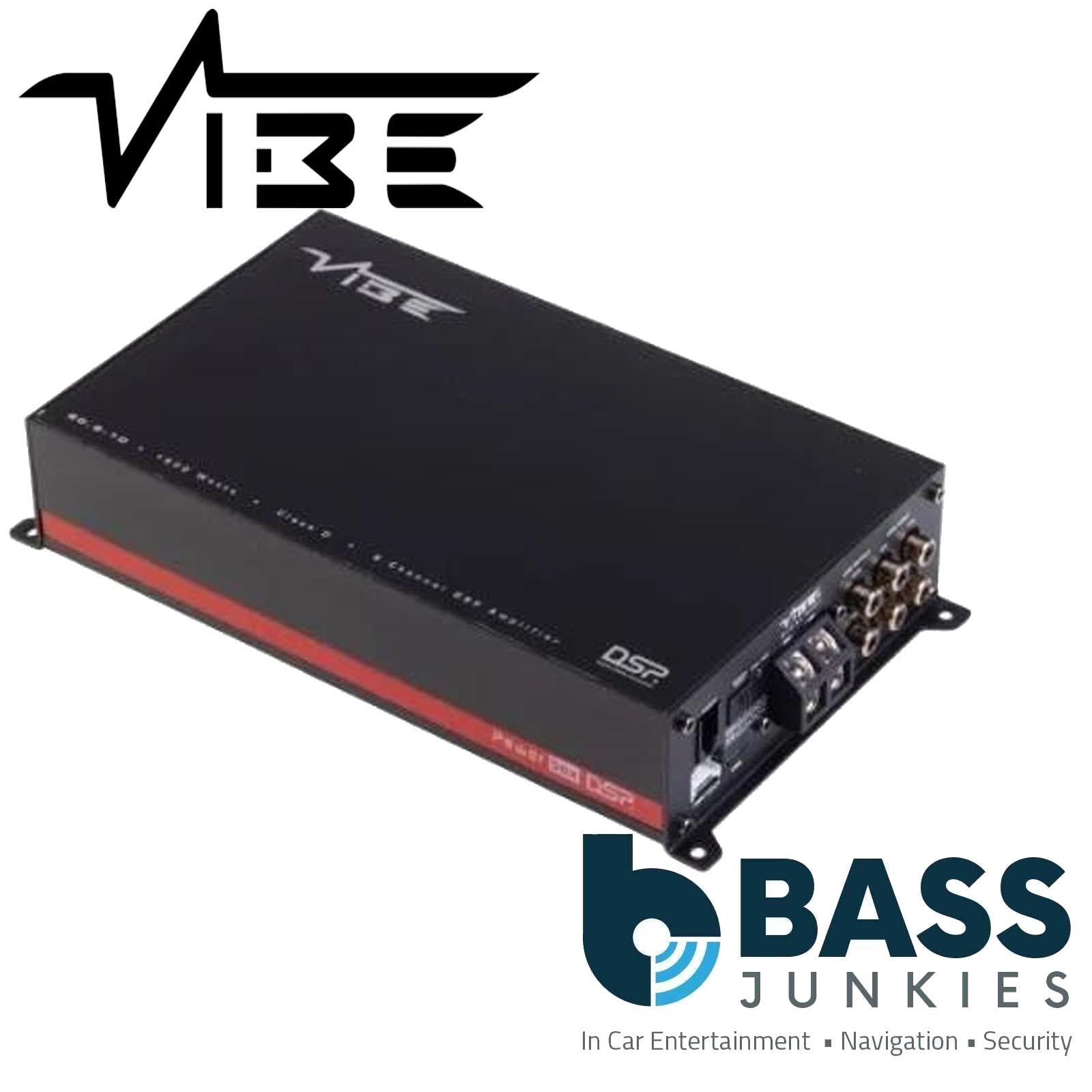 Vibe POWERBOX80.8-10DSP-V3 - 1440 Watts 50Hz 8 Channel DSP Car Amplifier