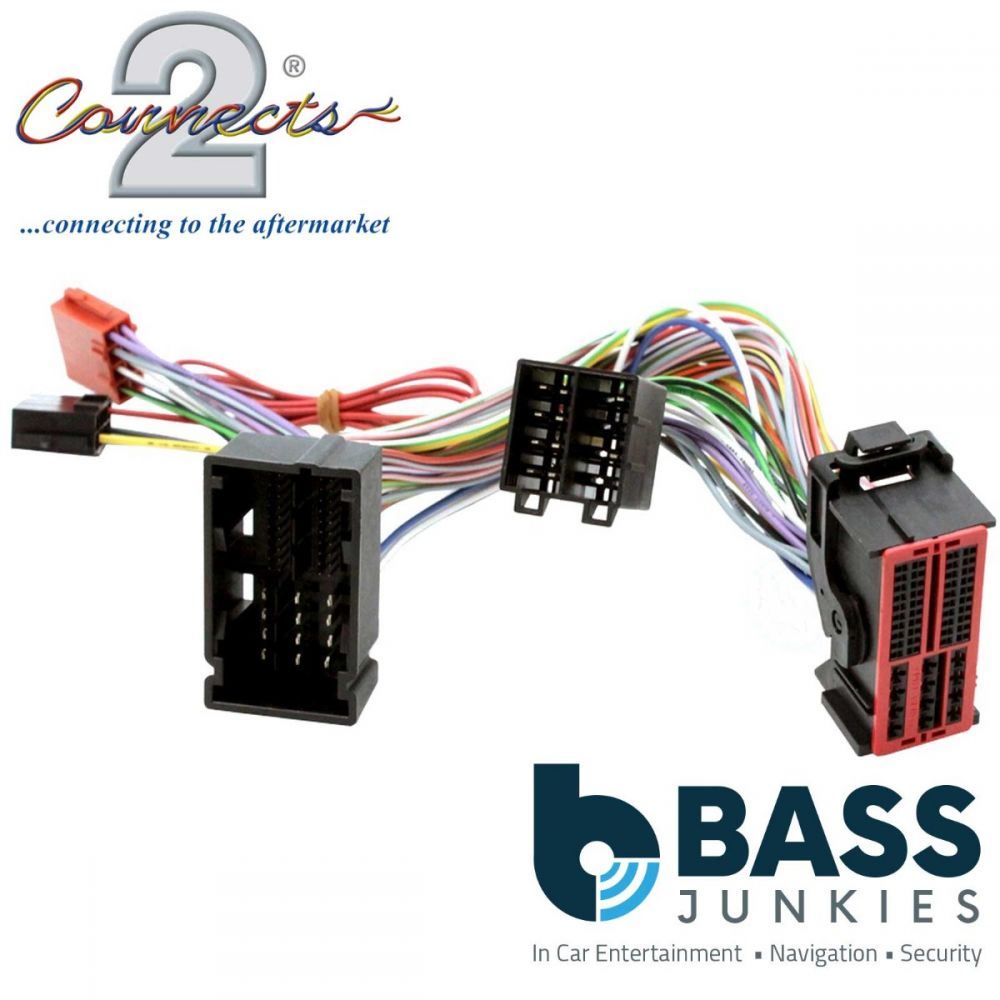 Connects2 CT10JP06 - Jeep ( Grand- ) Cherokee 2014 Onwards Parrot SOT T-Harness Cable Wiring Lead