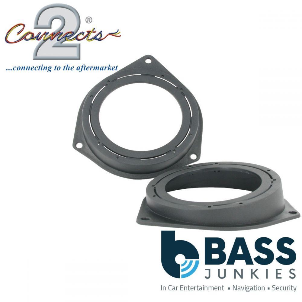 Connects2 CT25FD13 - Ford KA 2009 Onwards Rear 100-120mm 4"-4.5" Car Speaker Adapter Brackets