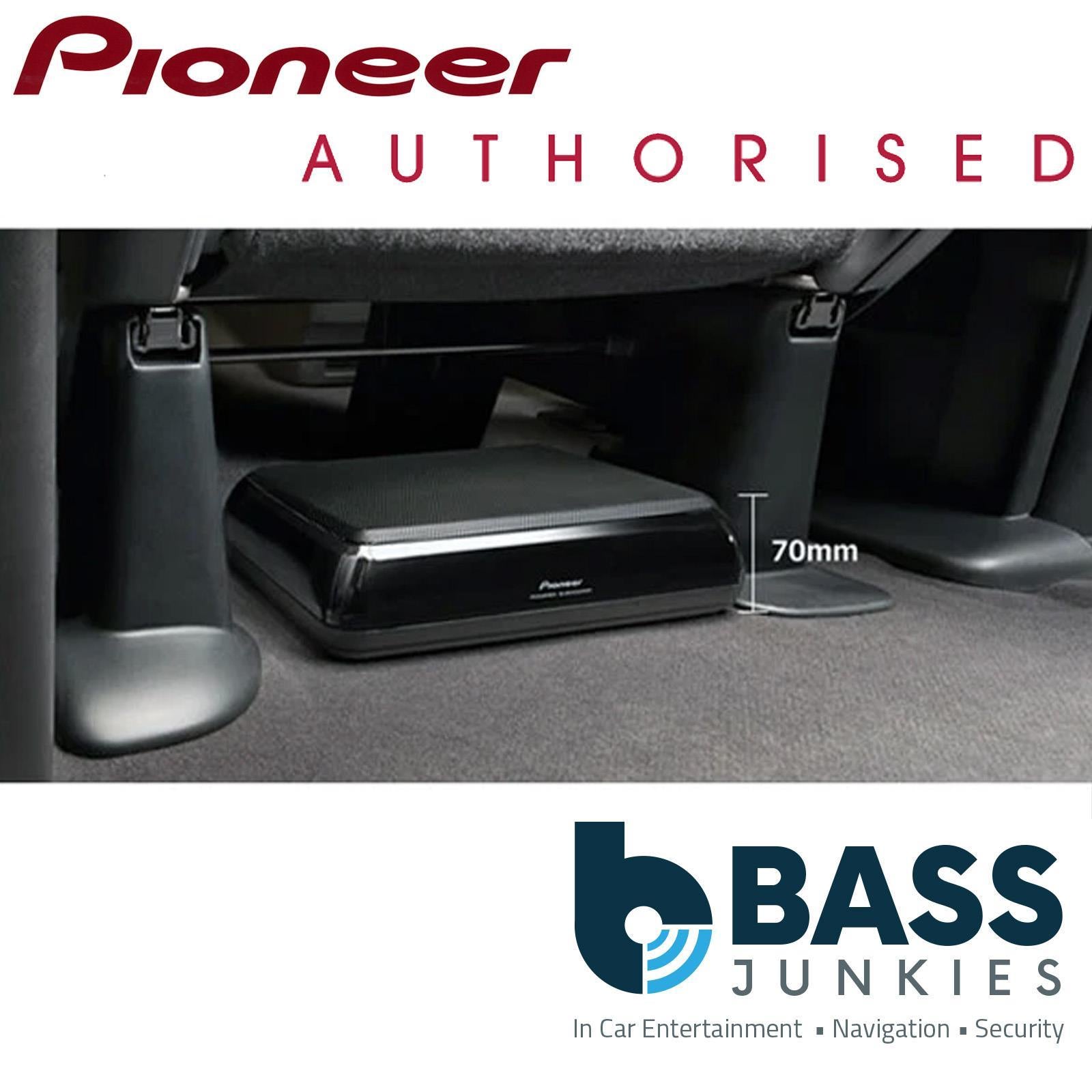 Pioneer TS-WX130EA - 160 Watts Active Underseat Car Sub Box Subwoofer & Amplifier