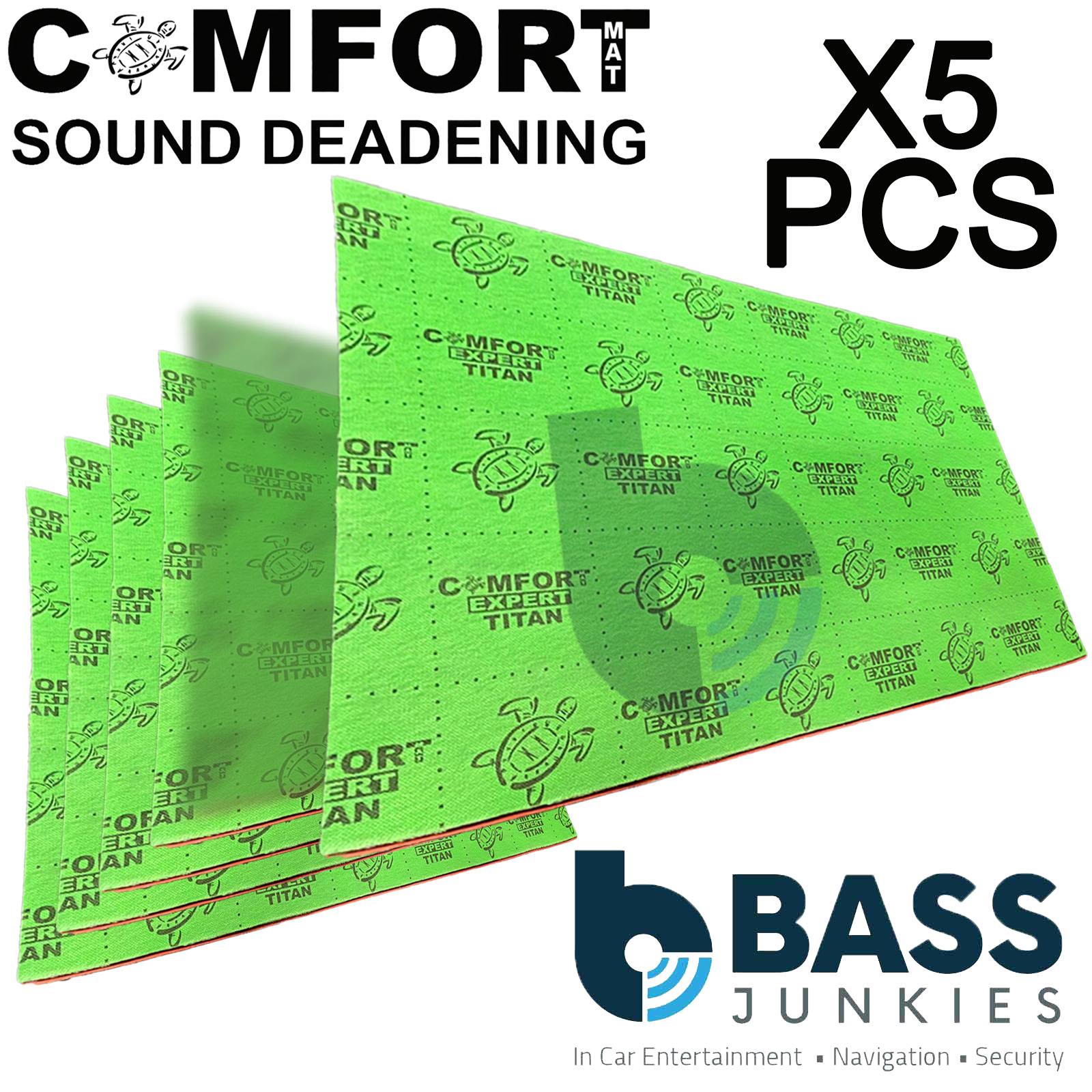 Comfort TITAN 8 - 5 Sheets 8mm 480x700mm Sound Isolator Mat Kit