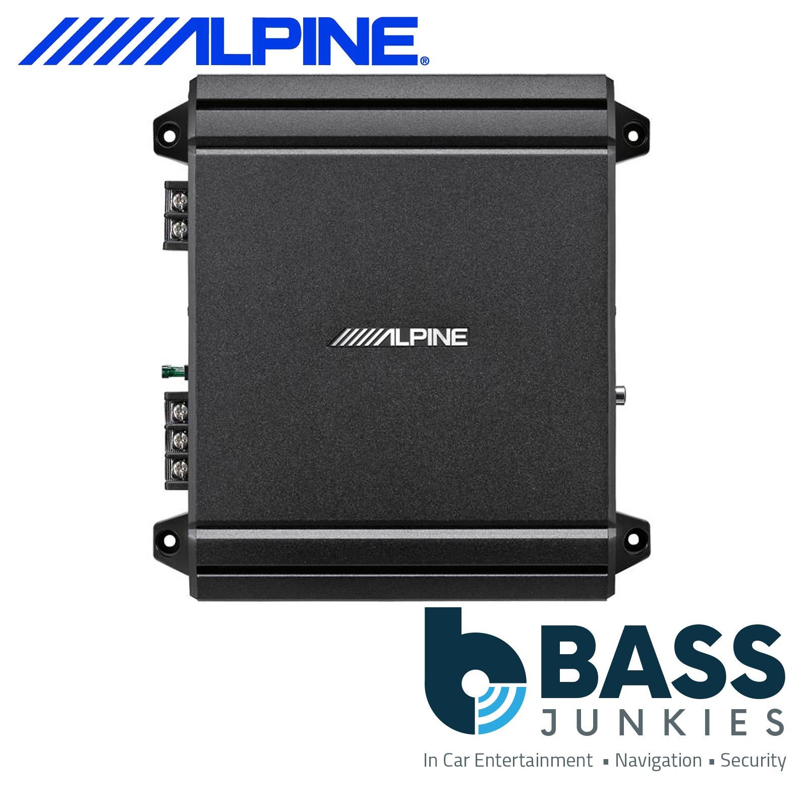 Alpine 8" 400 Watts Car Bass Box with 550 Watts Amplifier & Full Amp Kit Package