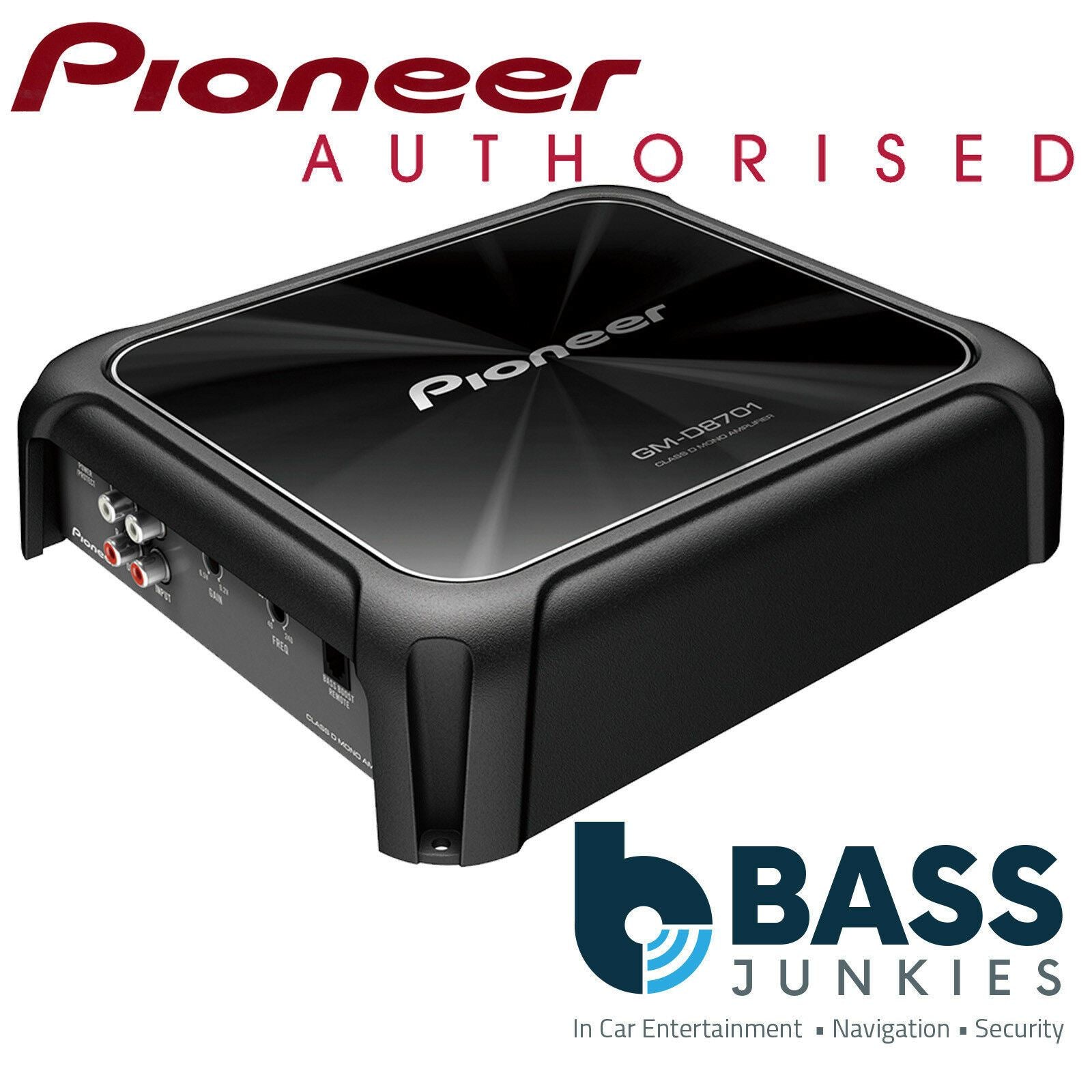 Pioneer GM-D8701 1600 Watts Class D Mono Monoblock Car Stereo Bass Amp Amplifier