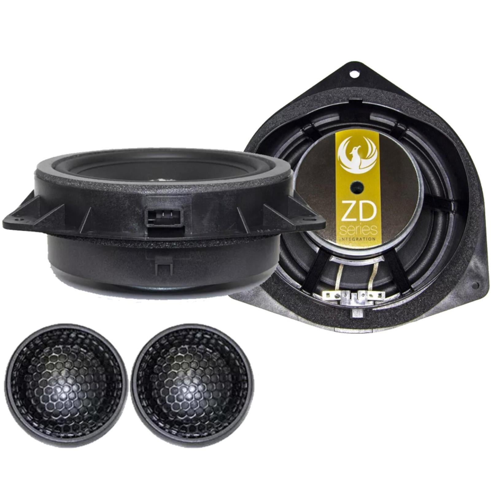 Phoenix Gold ZDST6CS Citroen/Peugeot/Toyota/Lexus/Subaru 360 Watts 6.5" Car Speaker Component Kit