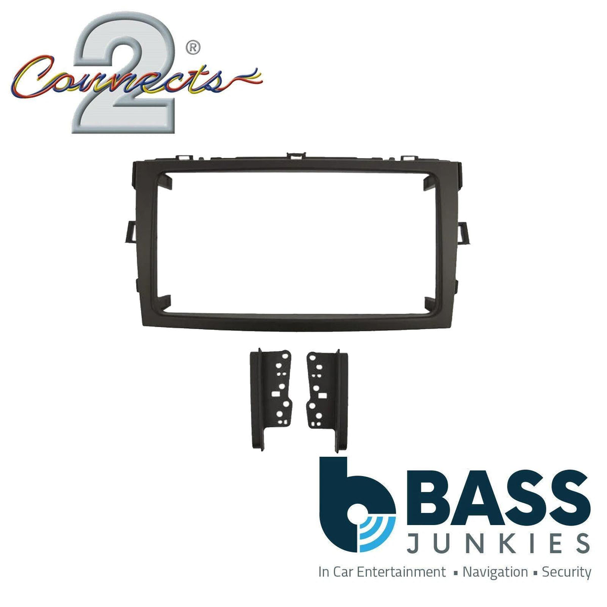 Connects2 CT23TY90 Toyota Verso 2009> Double Din Fascia Adaptor